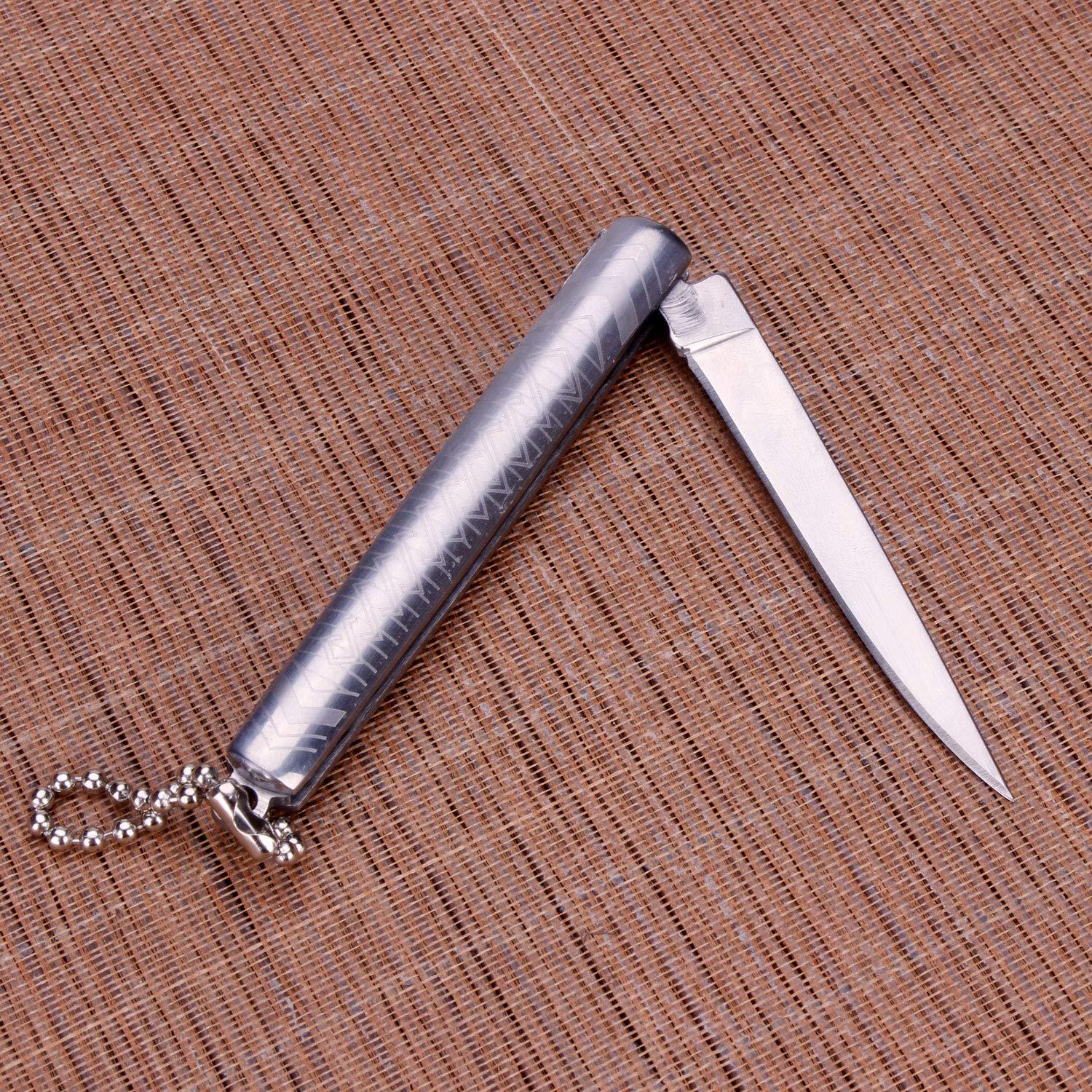 Samior FK5833 Small Mini Slip Joint Pocket Folding Keychain EDC Knife (2.3" Blade) - Image 7