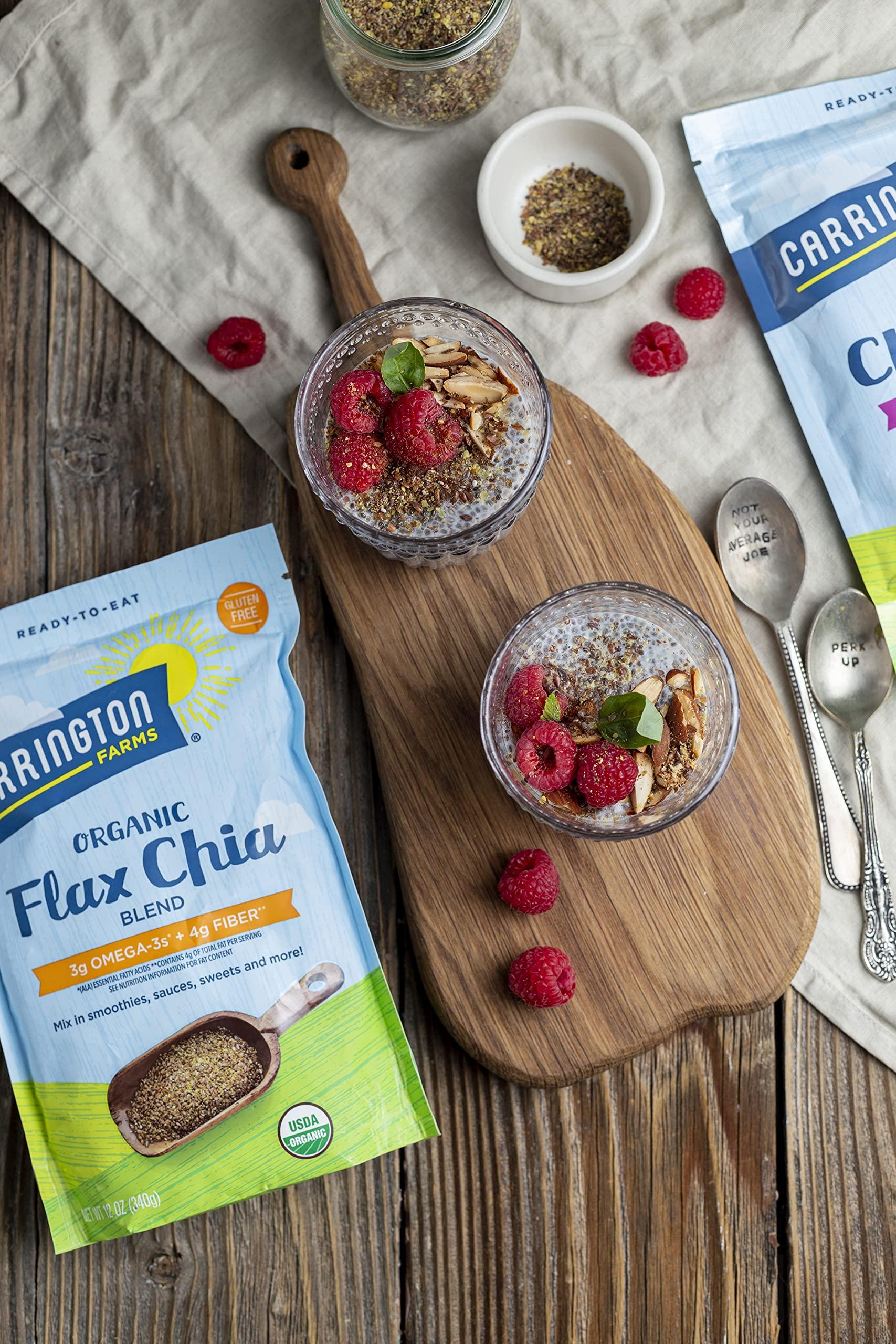 Carrington Farms Flax Chia Blend, Gluten Free, USDA Organic, 12 Ounce - Image 3