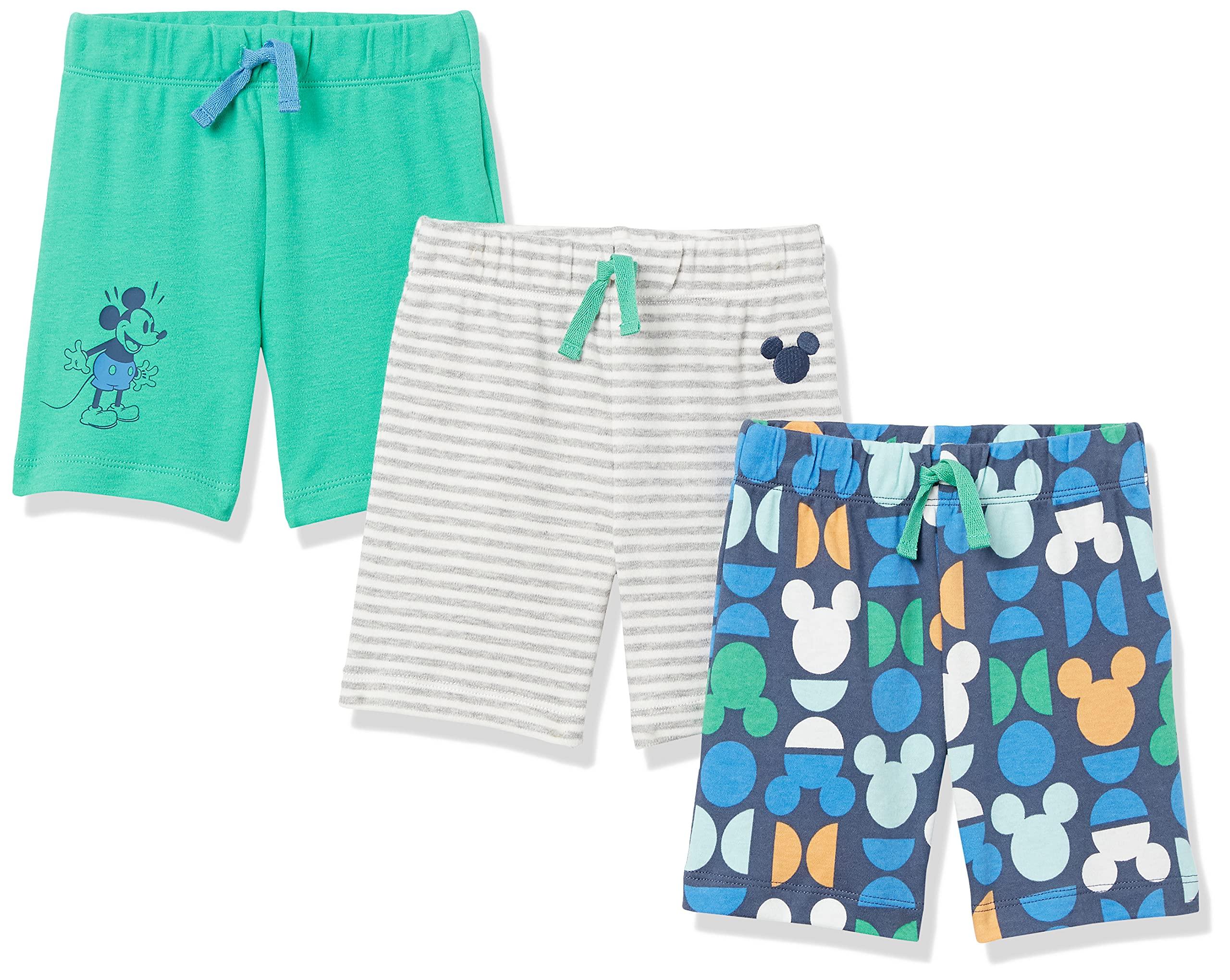 Amazon Essentials Disney | Marvel | Star Wars Baby Boys' Shorts, Multipacks