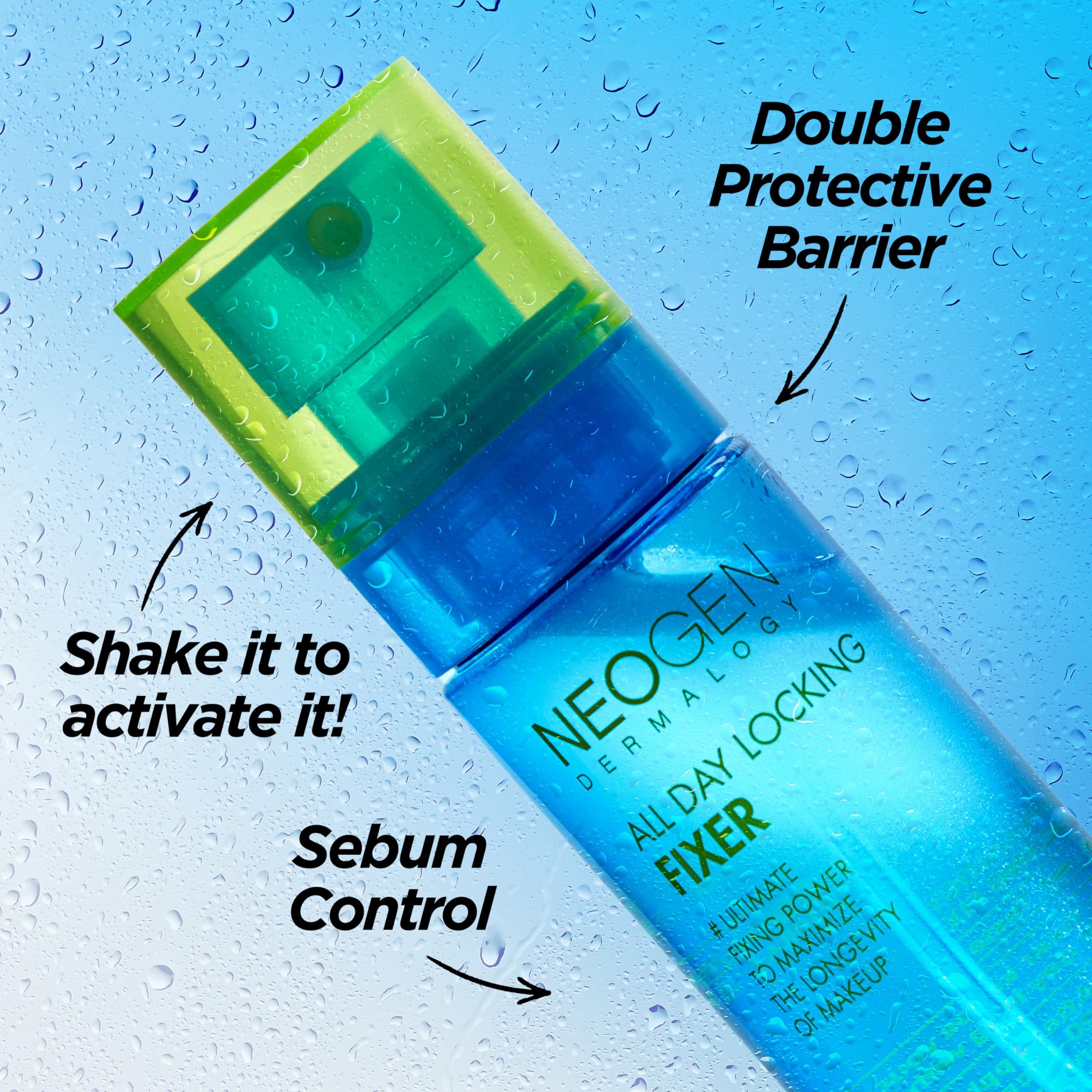 NEOGEN All Day Makeup Setting Spray all nighter - Hydrating Weightless Sebum Control Fixer (All Day Locking Fixer 80ml) / K-beauty/makeup finishing spray long lasting and non-greasy - Image 4
