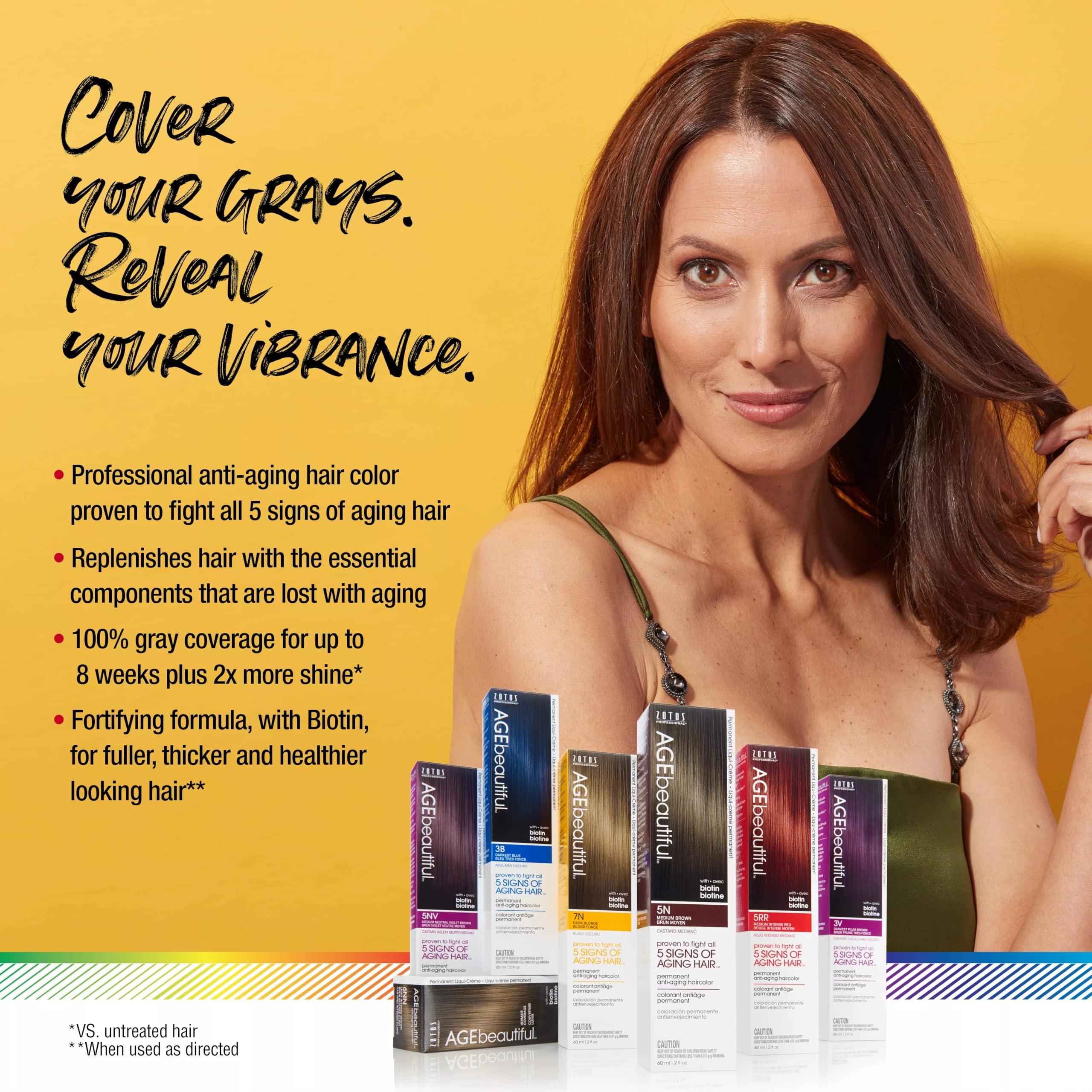 AGE beautiful Gentle Creme Hair Developers | For Permanent Hair Color Dyes, Toners, Lighteners | Professional Salon Coloring | Long Lasting Haircolor for Gray Coverage - Image 3