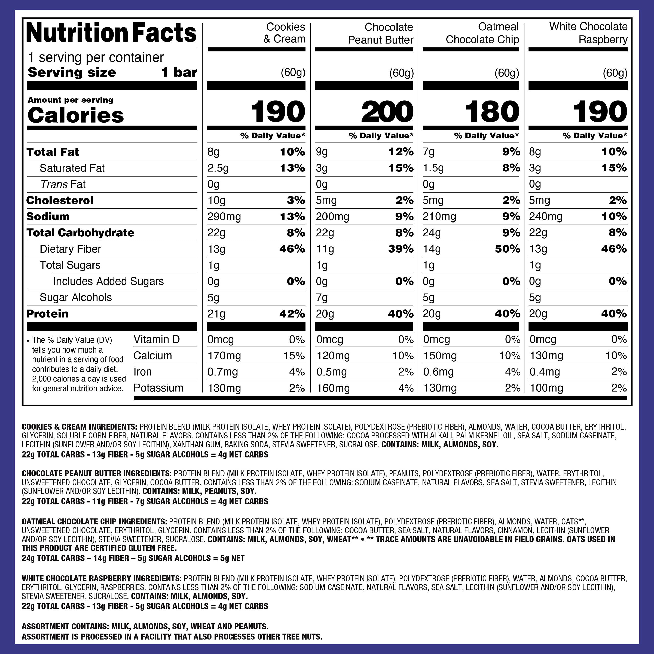 Quest Nutrition Ultimate Variety Pack Protein Bars, High Protein, Low Carb, Gluten Free, Keto Friendly, 12 Count - Image 3