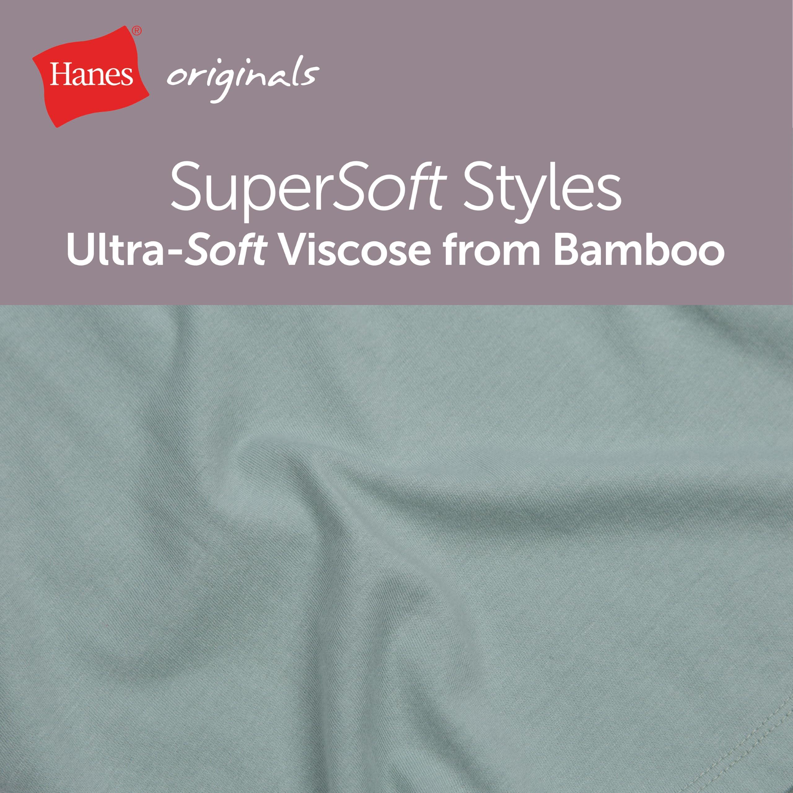 Hanes Women's Originals 2 Piece Lounge, Comfywear Supersoft Boxy T-Shirt & Sleep Shorts Loungewear Set - Image 5