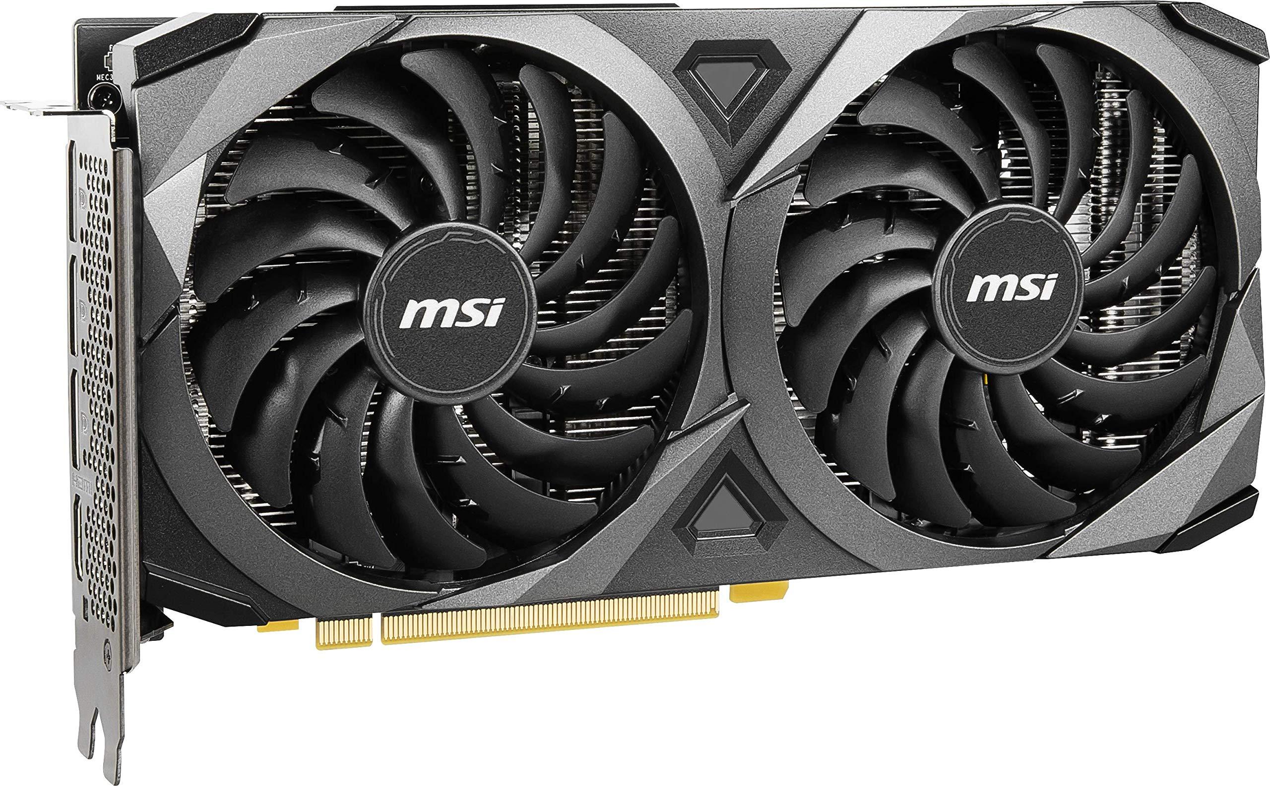 MSI GeForce RTX 3060 Ventus 2X 12G OC, Gaming Graphics Card - NVIDIA RTX 3060, 12GB GDDR6 Memory, 192-bit, 15 Gbps - Image 4