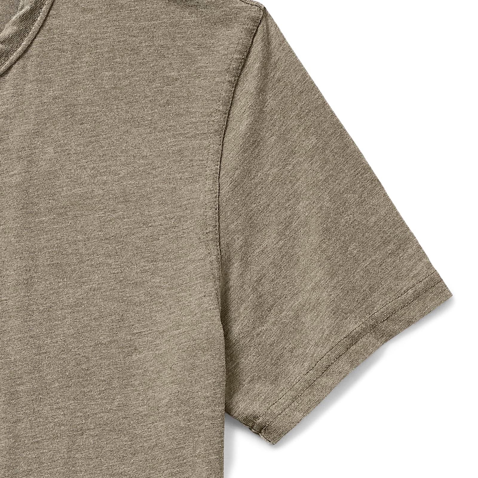 Lucky Brand Men's Venice Burnout Notch Neck Tee - Image 5