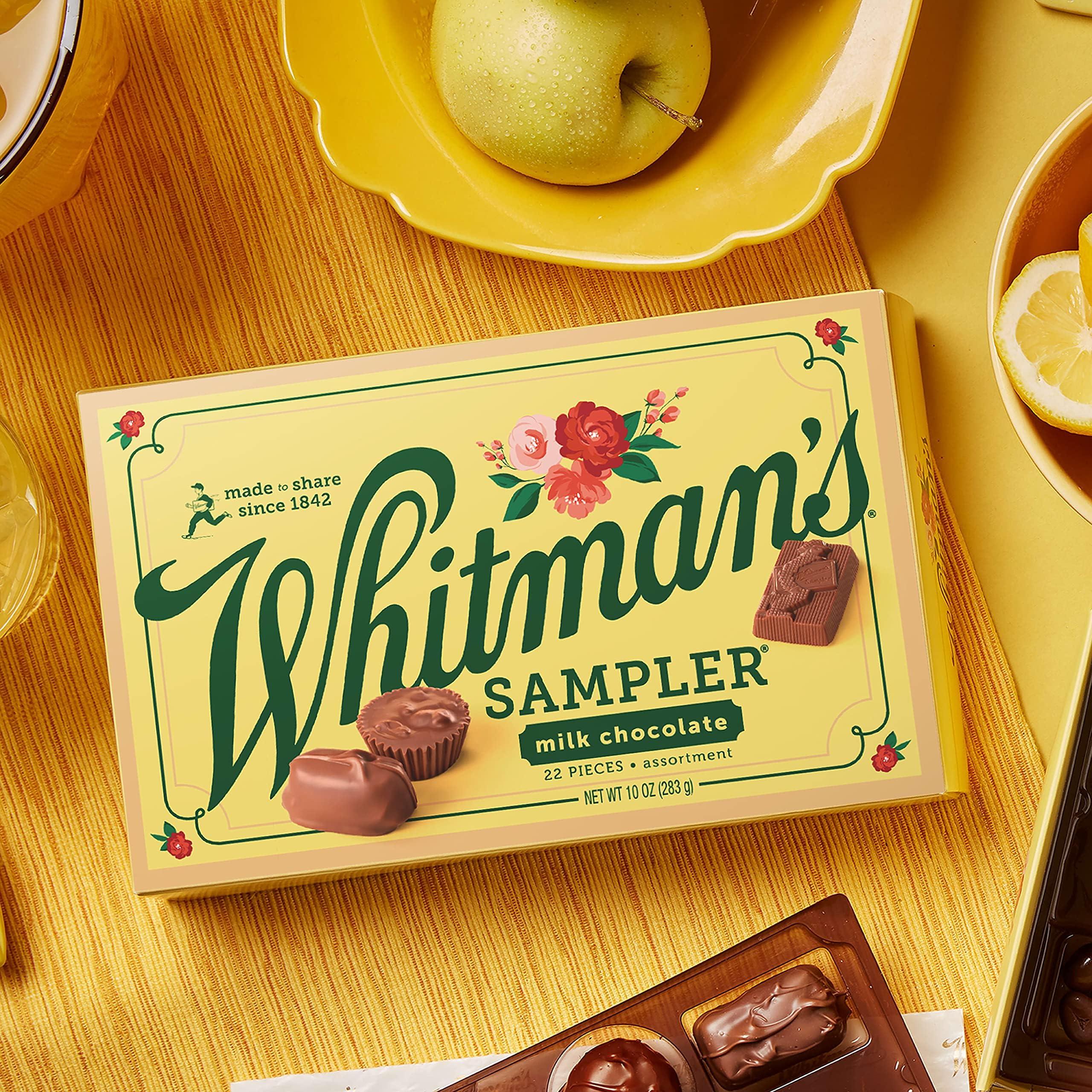 Whitman's Sampler Mother's Day Milk Chocolates Gift Box, 10 Ounce (22 Pieces) - Image 3
