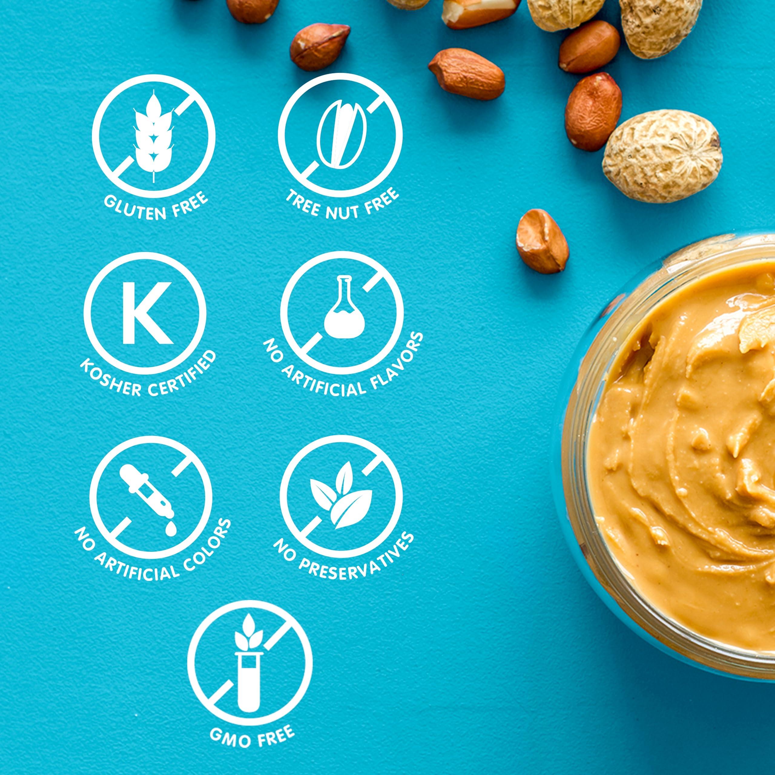 SKIPPY Natural Creamy Peanut Butter Spread Individual Squeeze Packs, 1.15 Ounce (Pack of 64) - Image 5