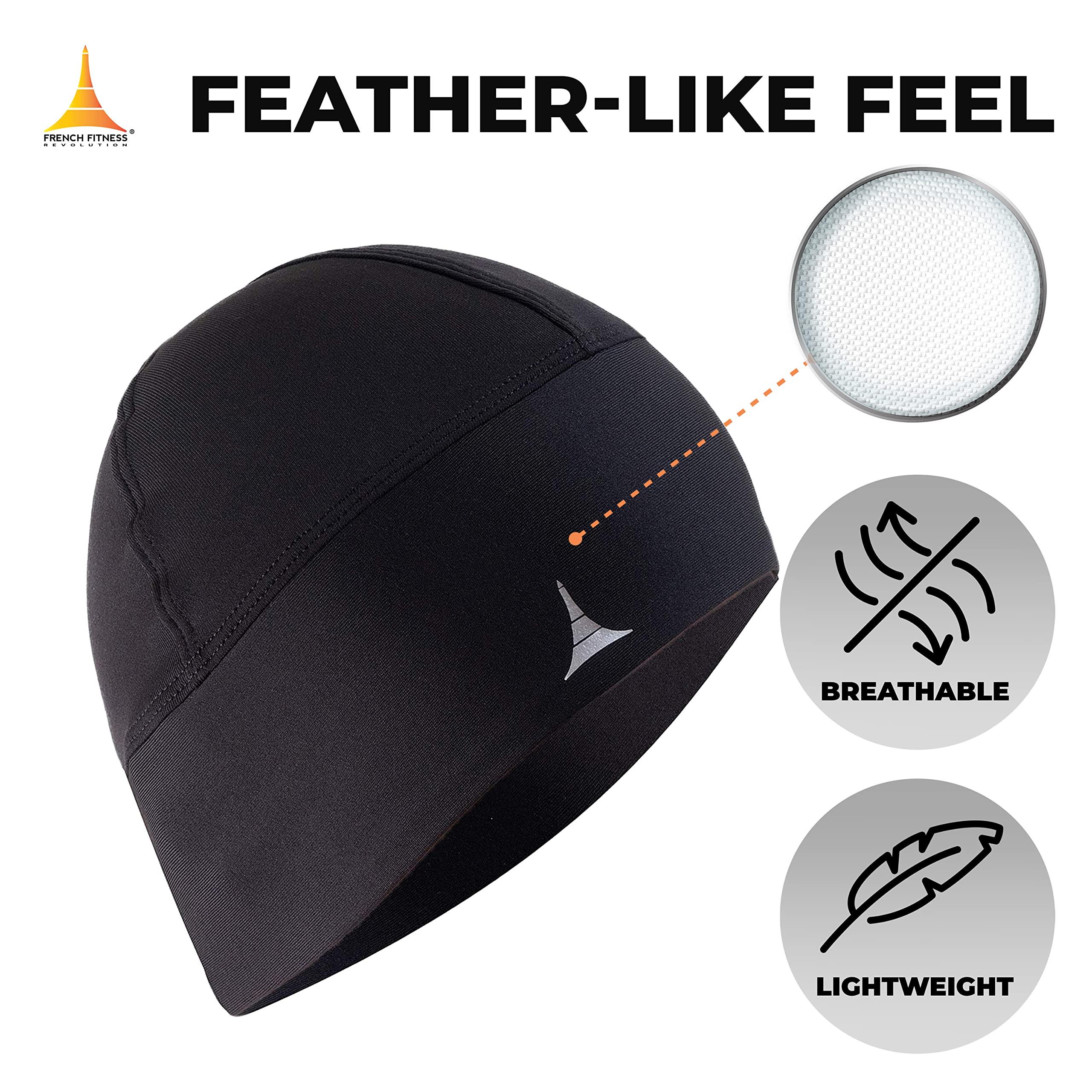 Helmet Liner Sweat Wicking Skull Cap Beanie. Ultimate Performance Moisture Wicking. Fits Under Helmets - Image 7