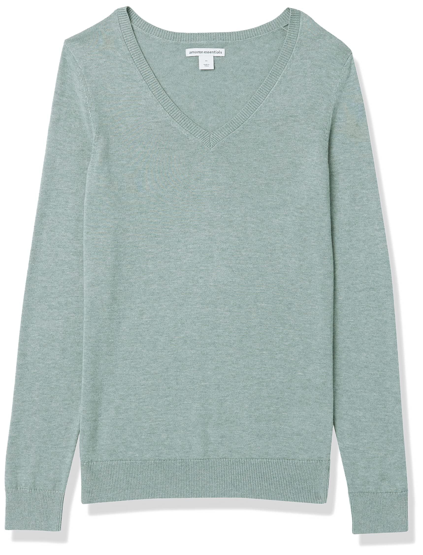 Amazon Essentials Women's Classic-Fit Lightweight Long-Sleeve V-Neck Sweater (Available in Plus Size) - Image 9