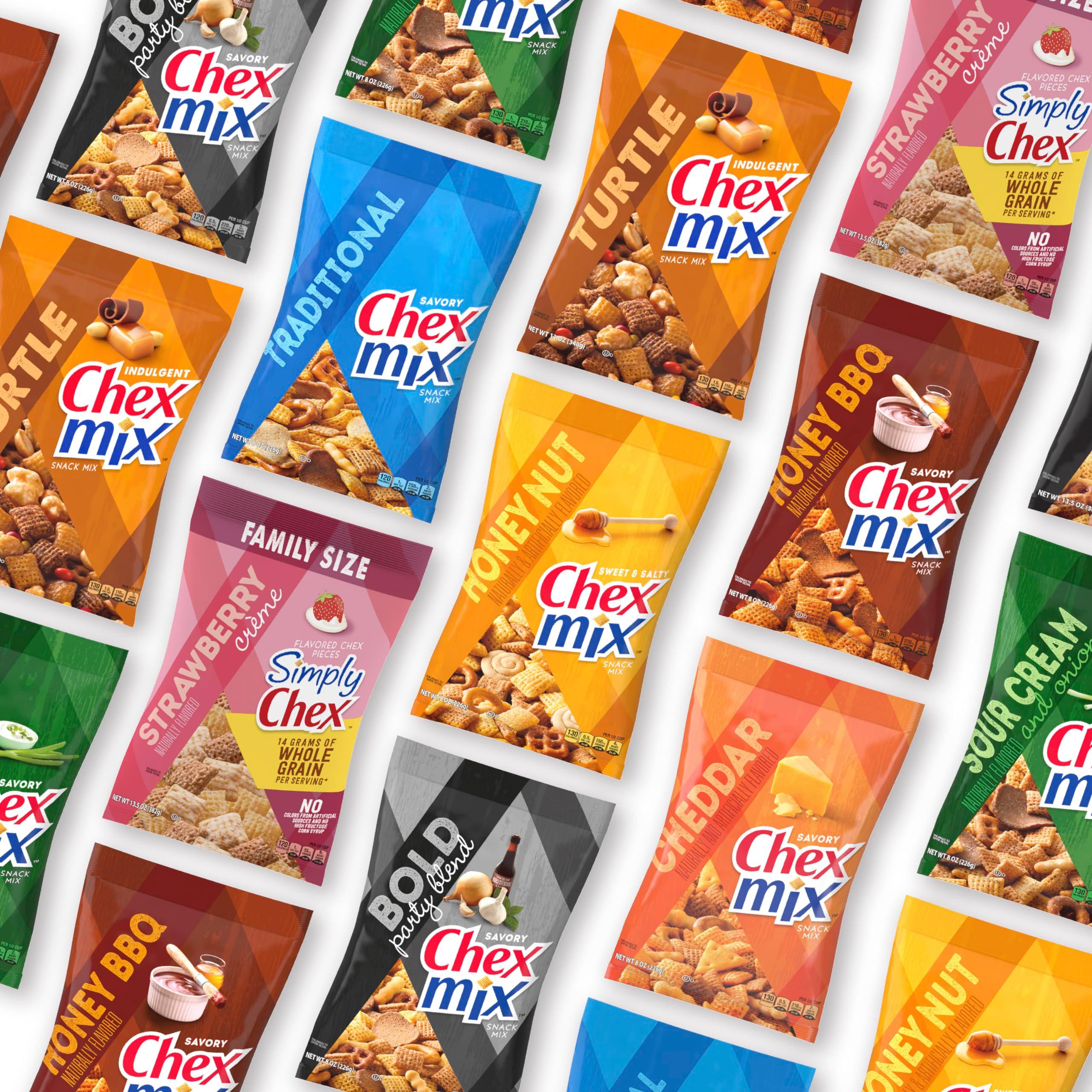 Chex Mix Turtle Indulgent Snack Mix, Snacks, Family Size, 13.5 oz Bag - Image 9