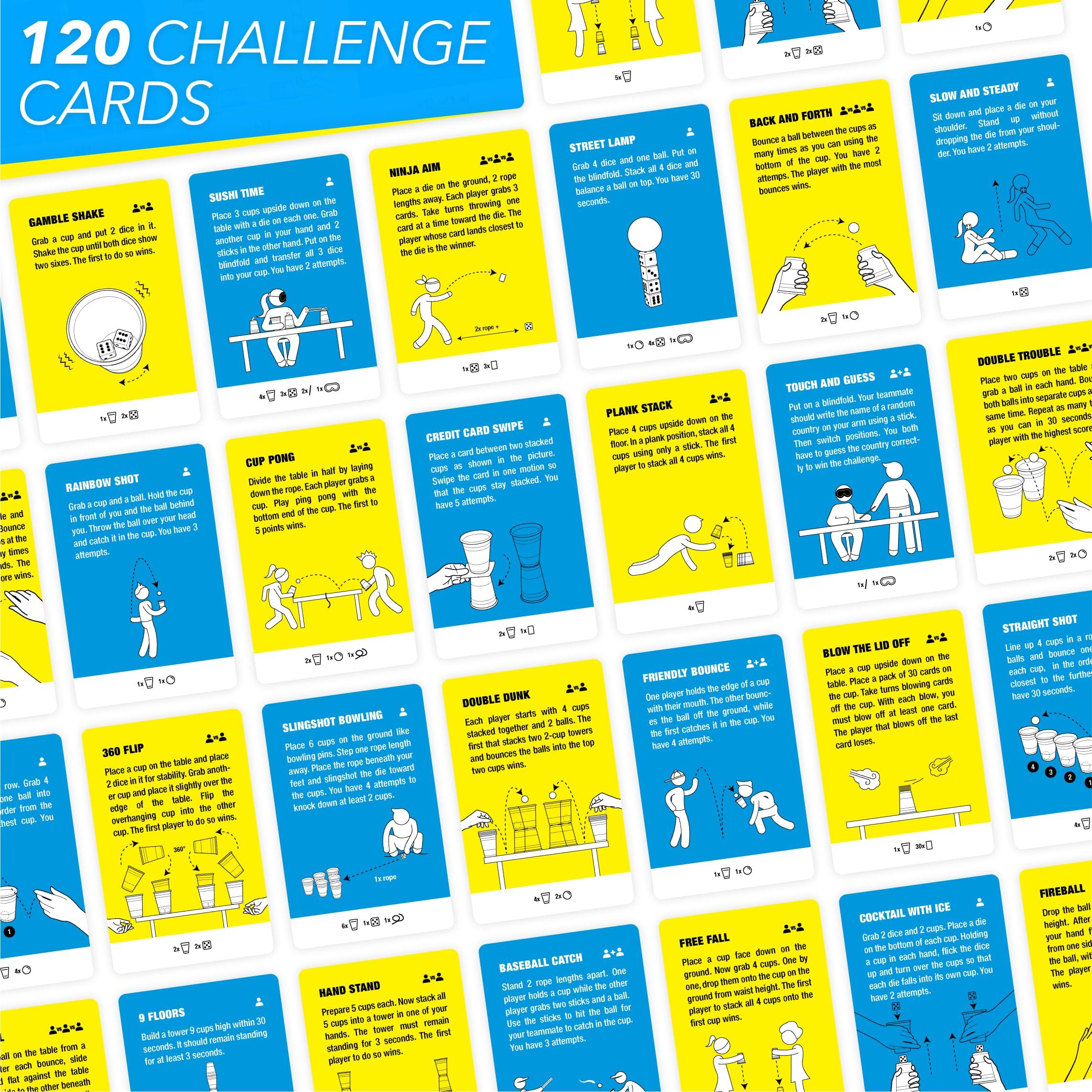 Super Skills - Action Game for Competitive People - Beat Your Friends at 120 Challenges - Fun Group Activity for Family Night or Party with Kids, Teens - Image 4
