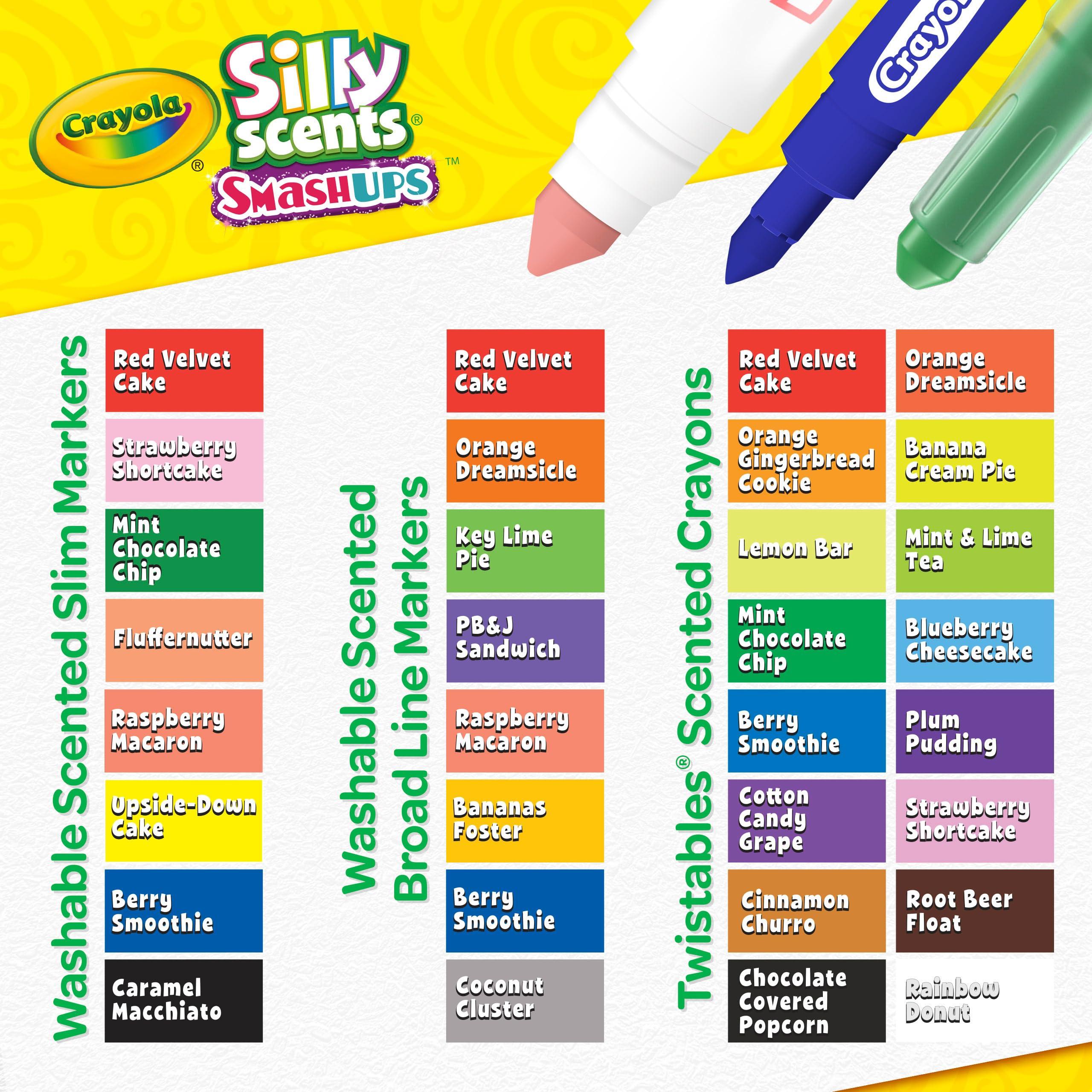 Crayola Silly Scents Mini Inspiration Art Case, Scented Crayons & Markers Set, Art Kit for Kids, Coloring Supplies, Travel Gifts for Kids, Ages 4+ - Image 5
