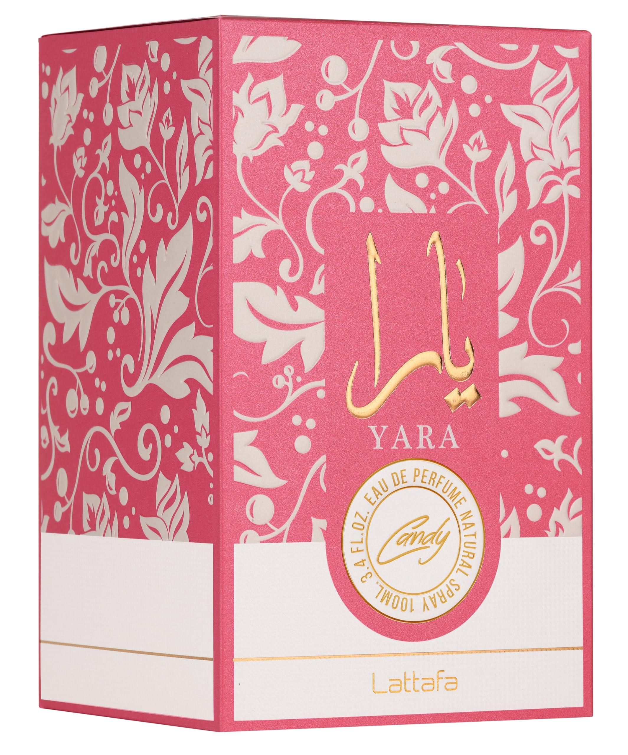 Lattafa Yara Candy - Vanilla, Fruity, Citrus, Floral - Eau de Parfum Long-Lasting Fragrance for Women, 3.40 Ounce / 100 ml - Image 3