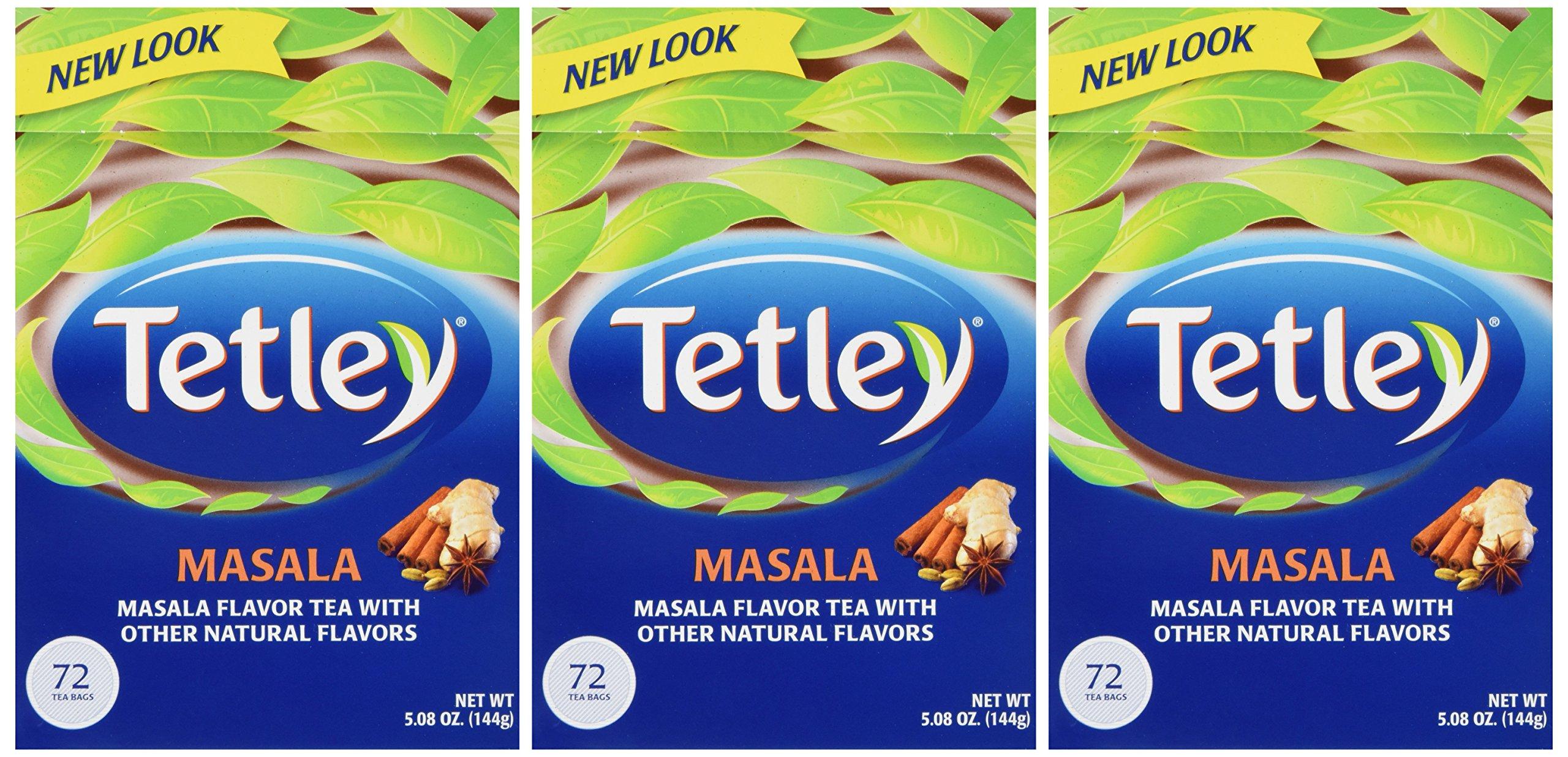 Tetley Tea, Masala, 72-Count Tea Bags (Pack of 3) - Image 4
