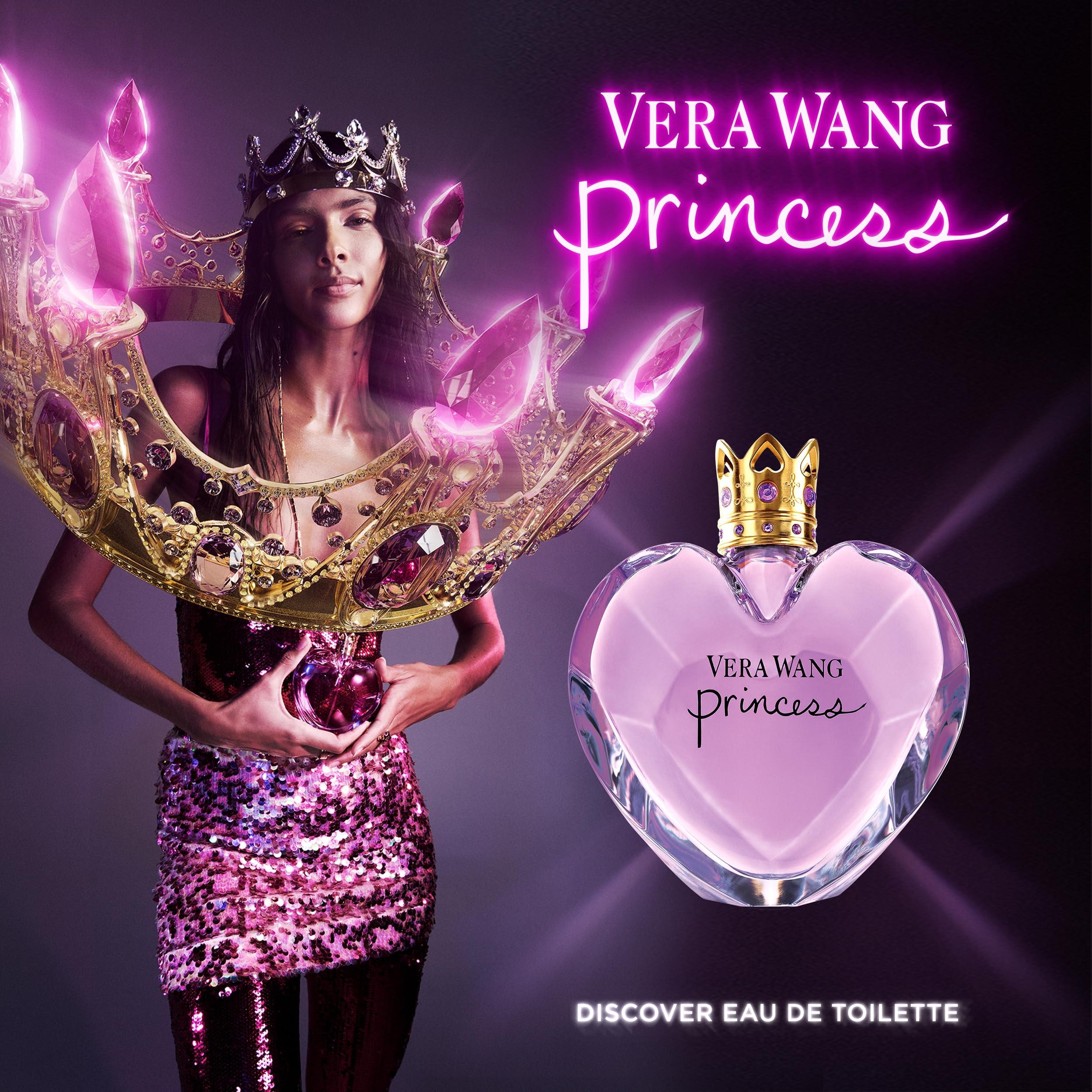 Vera Wang Princess Eau de Toilette 3.4 fl oz (Pack of 1), Notes of Apple, Quava, and Vanilla, Women's Fragrance, Long Lasting, Everyday Fragrance, Travel Size - Image 3