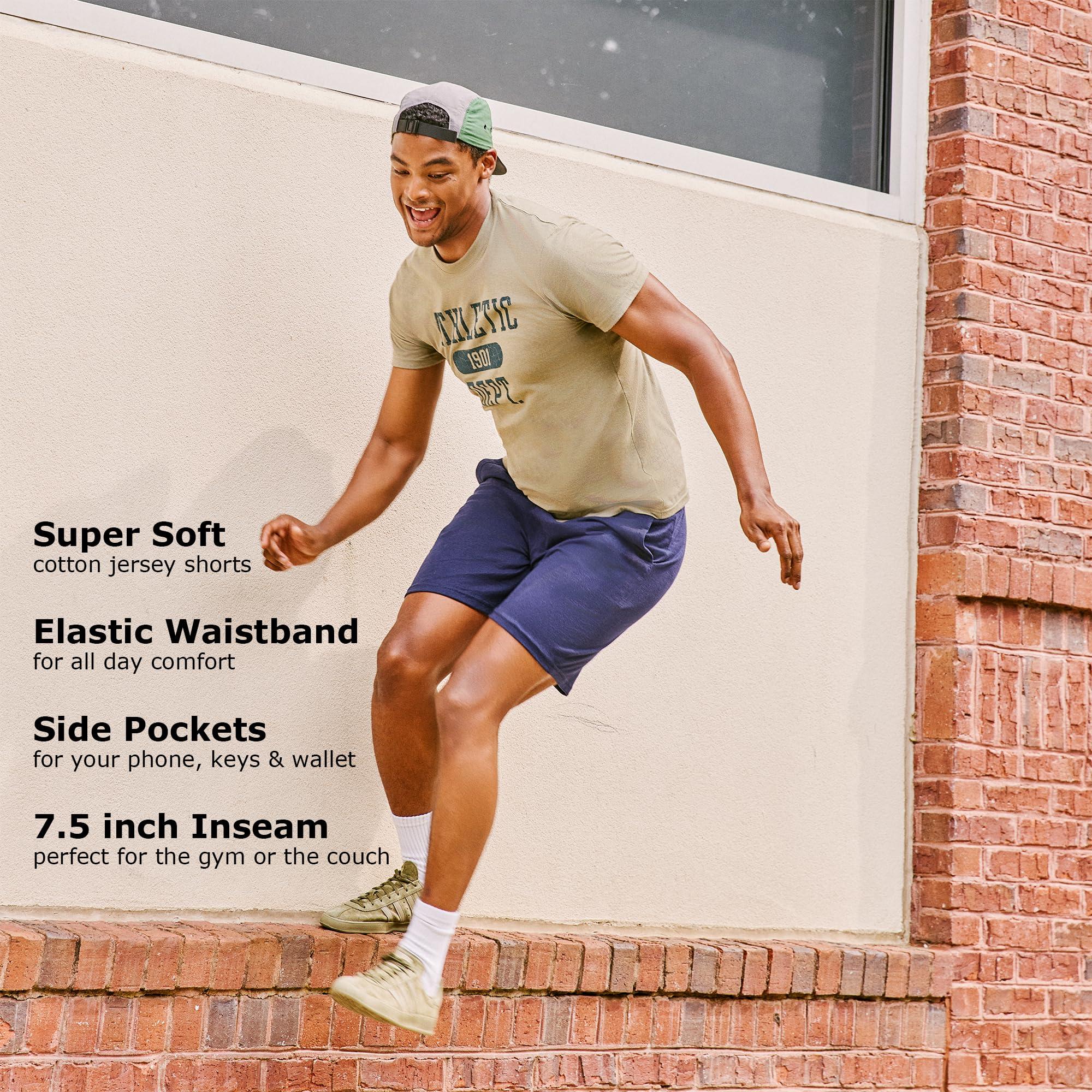 Hanes Men's Jersey Pocket Short - Image 5
