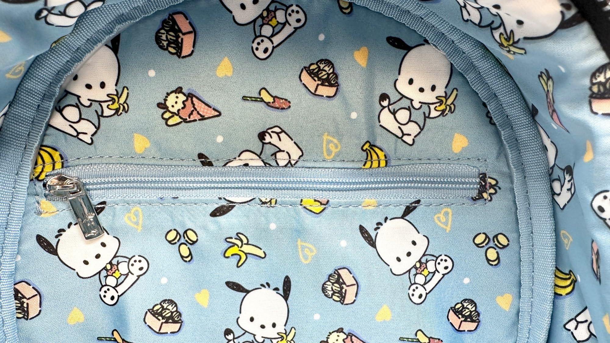 Loungefly Sanrio Pochacco Cosplay Womens Double Strap Shoulder Bag Purse - Image 5