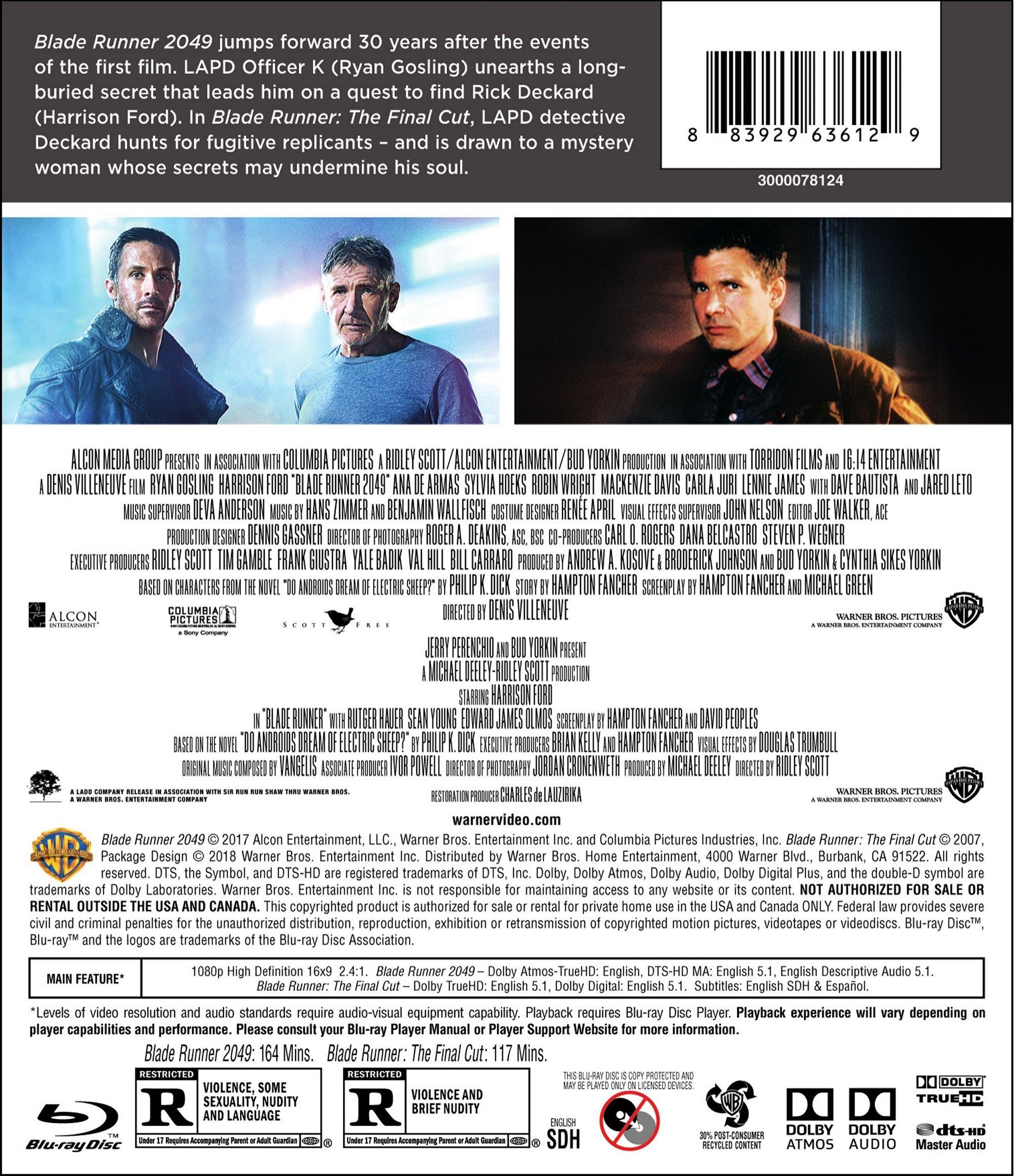 Blade Runner DBFE (BD) [Blu-ray] - Image 2