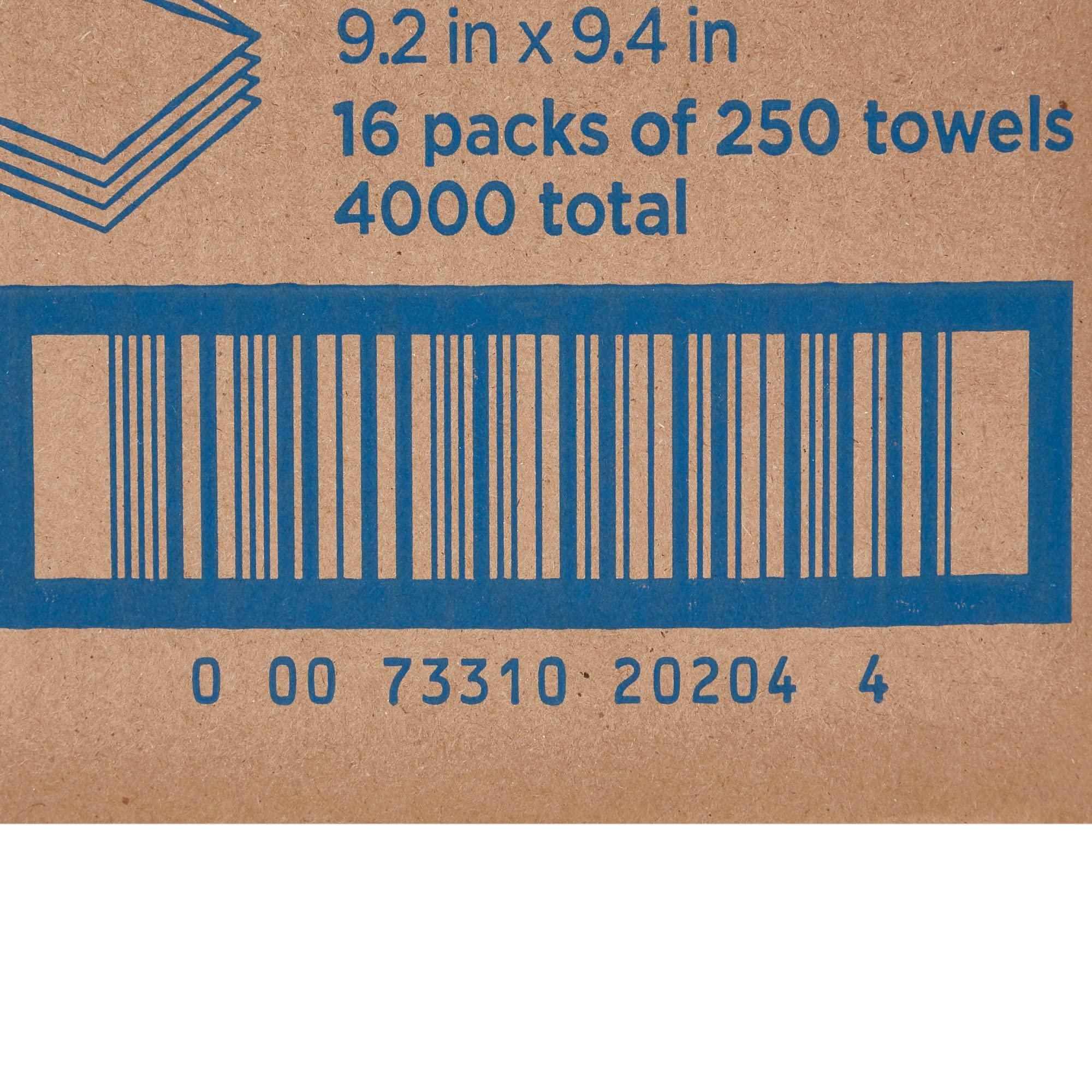 Georgia-Pacific Pacific Blue Basic Multifold Paper Towels (Previously Branded Acclaim) by GP PRO (Georgia-Pacific),White,20204,250 Towels Per Pack,16 Packs Per Case,(Case of 16 Packs,250 per Pack) - Image 8