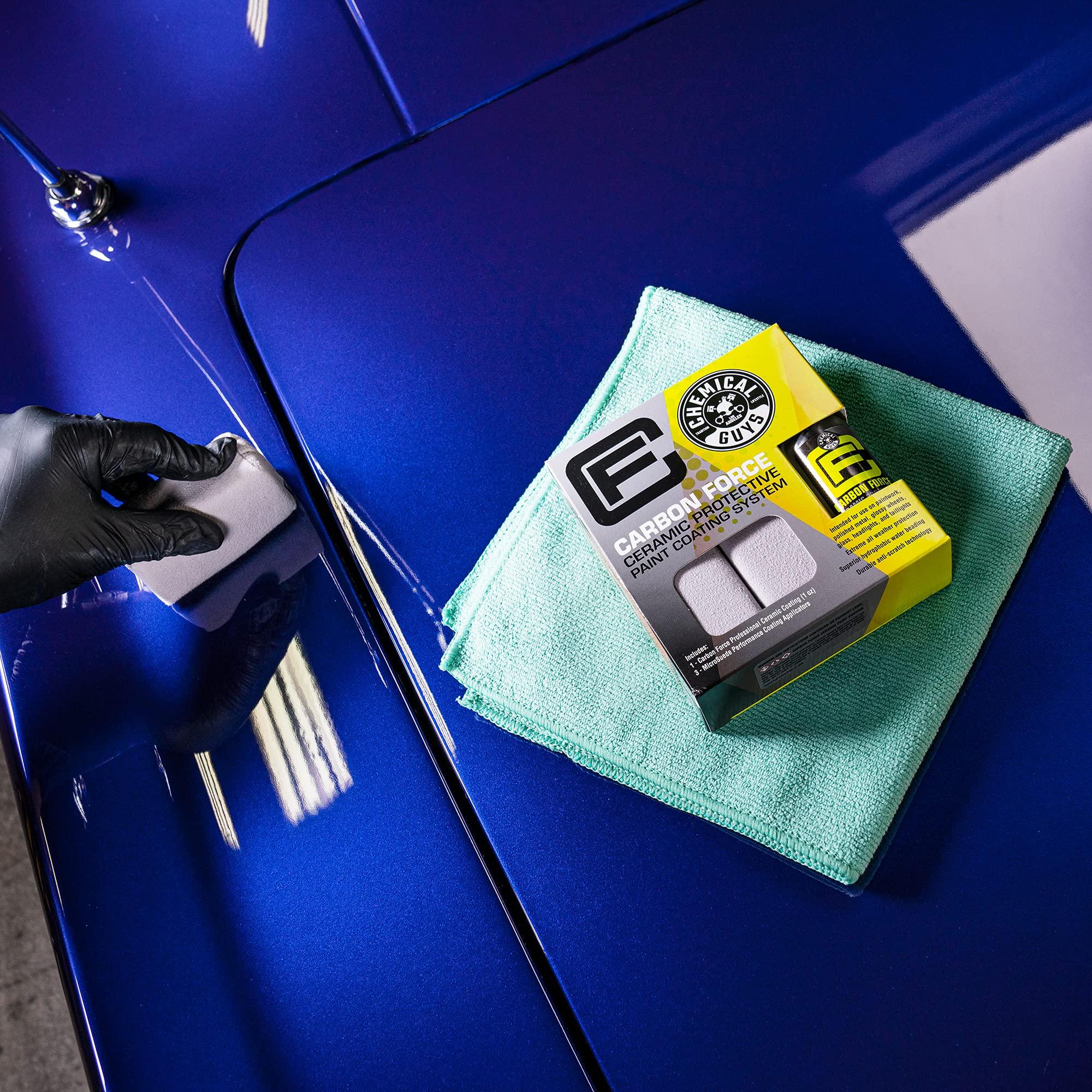 Chemical Guys WAC232 Carbon Force Ceramic Protective Paint Coating System, Includes 1 Carbon Force (1 fl oz), 3 MircoSuede Applicators - Image 3