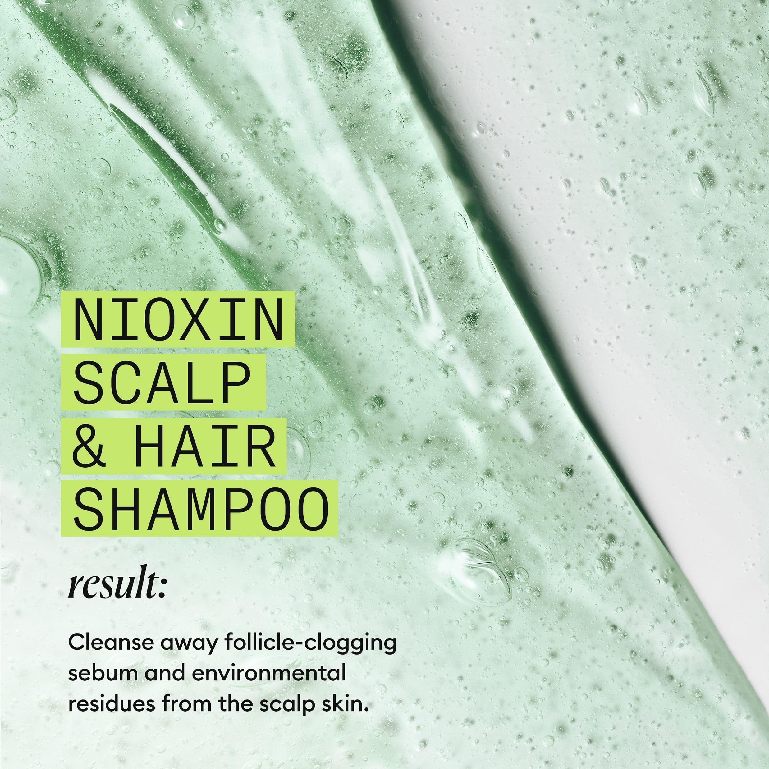 Nioxin System 2 Scalp + Hair Thickening Shampoo For Natural Hair with Progressed Thinning Boost Hair Density with Niacinamide & Biotin - Image 10