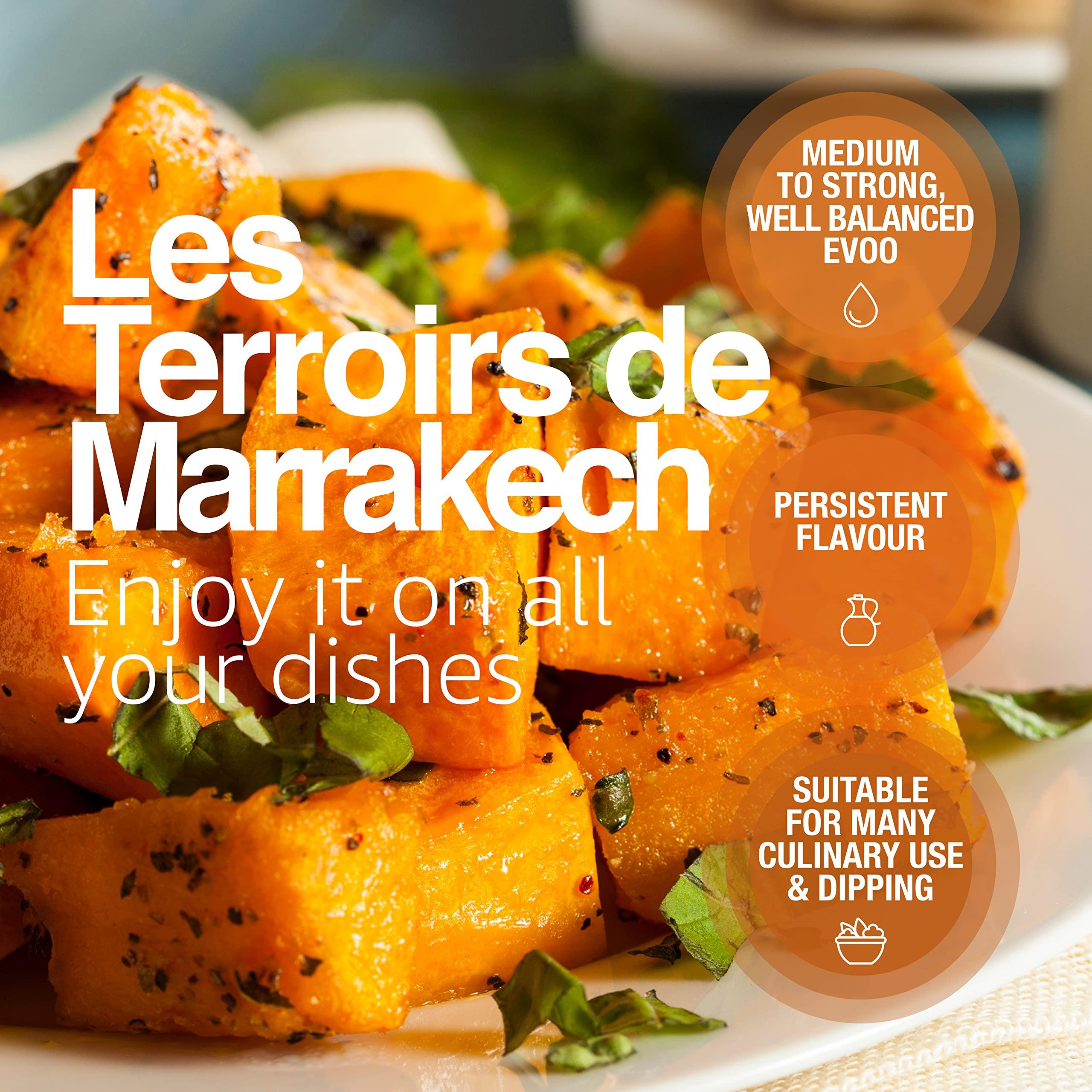 Les Terroirs De Marrakech Extra Virgin Olive Oil, Polyphenol Rich Olive Oil, Moroccan Cold Pressed EVOO Oil, Keto Organic Olive Oil, USDA Certified, Award Winning, Carbon Neutral, 8.5fl oz. Bottle - Image 4