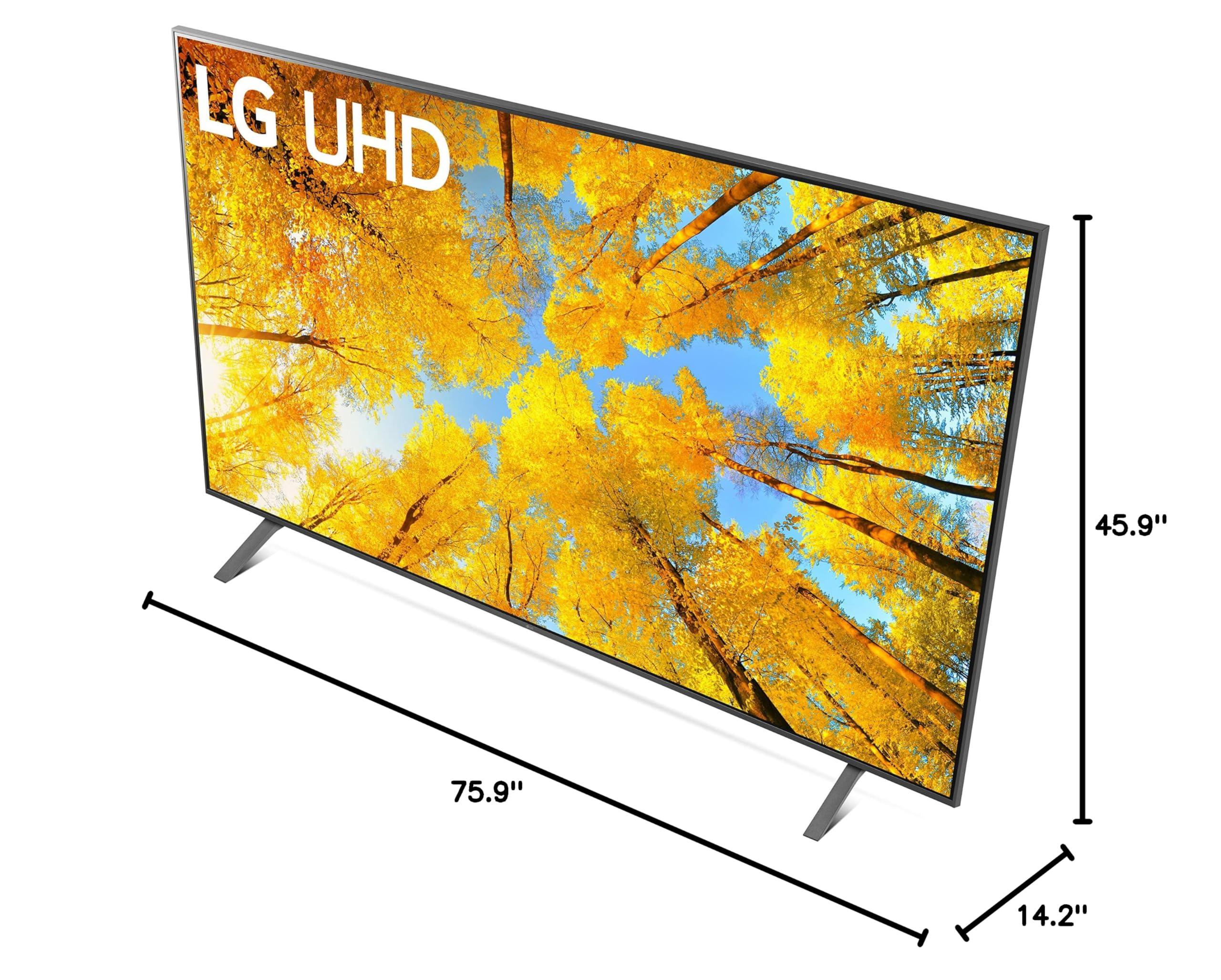 LG 86UQ7590PUD UQ7590 86-Inch UHD Smart TV, Alexa Built-In, 4K, Class, 2022, AI-Powered, Grey - Image 7