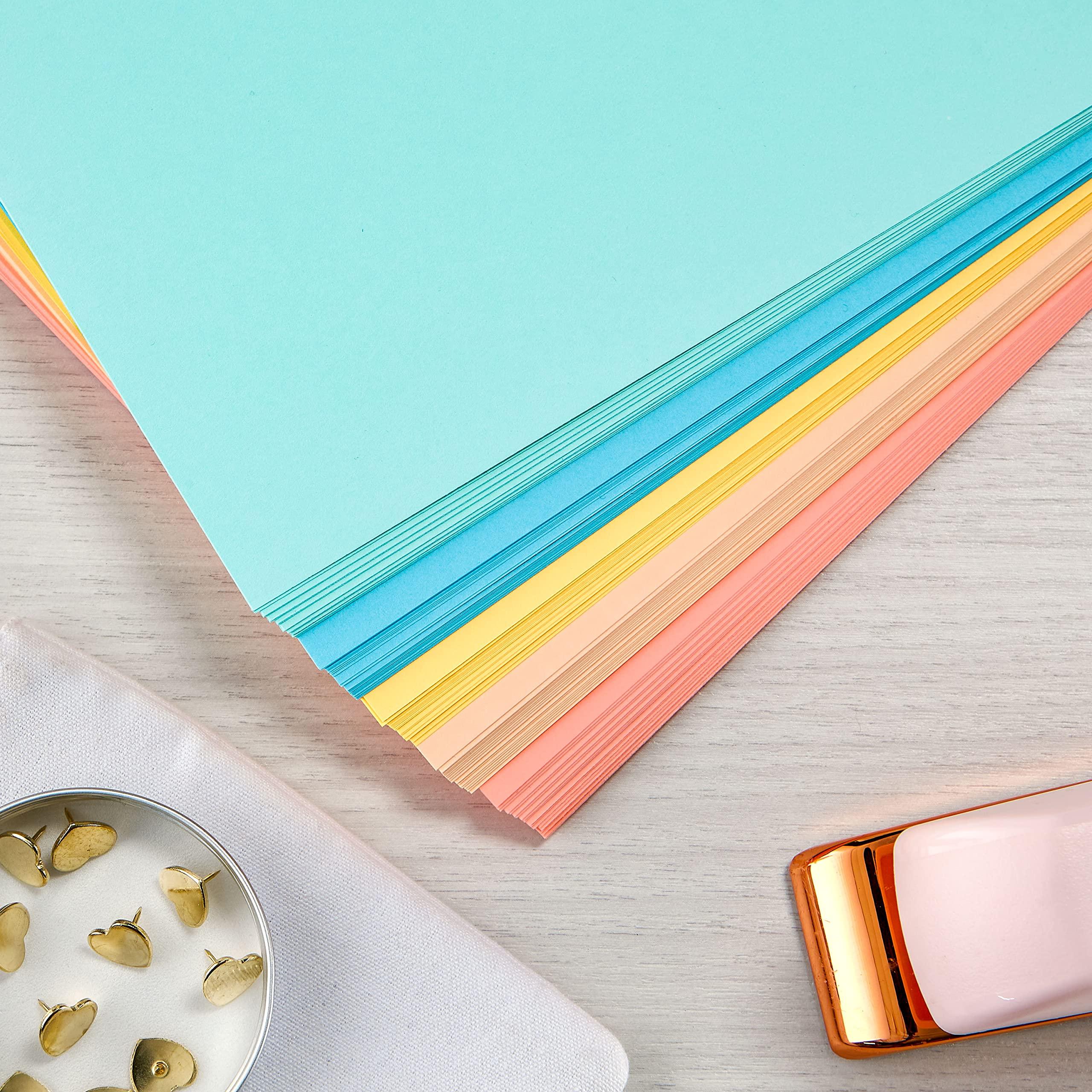 Astrobrights Mega Collection, Colored Paper, Punchy Pastel 5-Color Assortment, 625 Sheets, 24 lb./89 gsm, 8.5" x 11" - MORE SHEETS! (91732) - Image 5