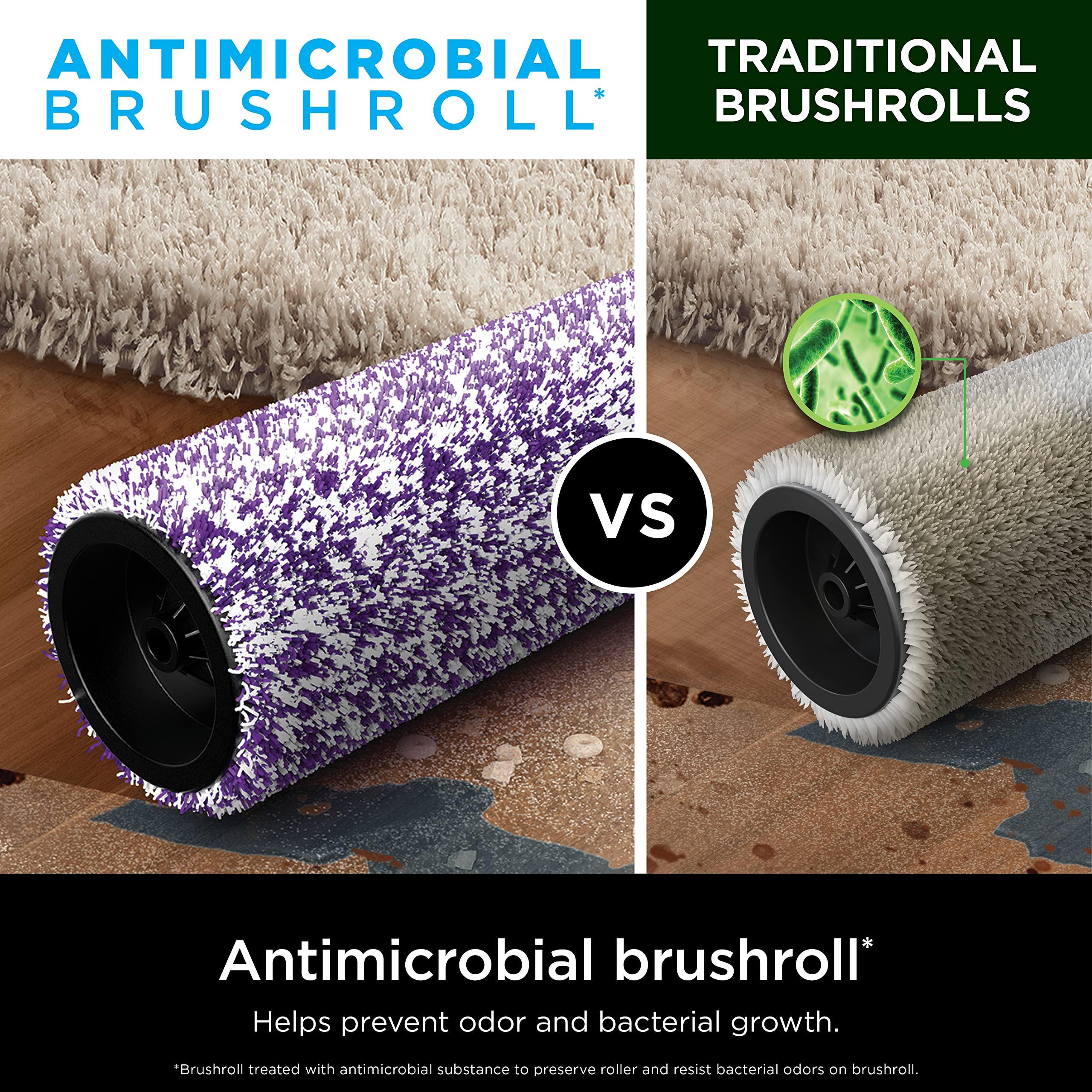 Shark HydroVac Antimicrobial Brushroll* & 2-Pack Filter Bundle, Compatible with All Hydrovac 3-in-1 Multi-Surface Cleaners for All Sealed Hard Floors and Area Rugs, Purple/White, WDB1F2 - Image 2