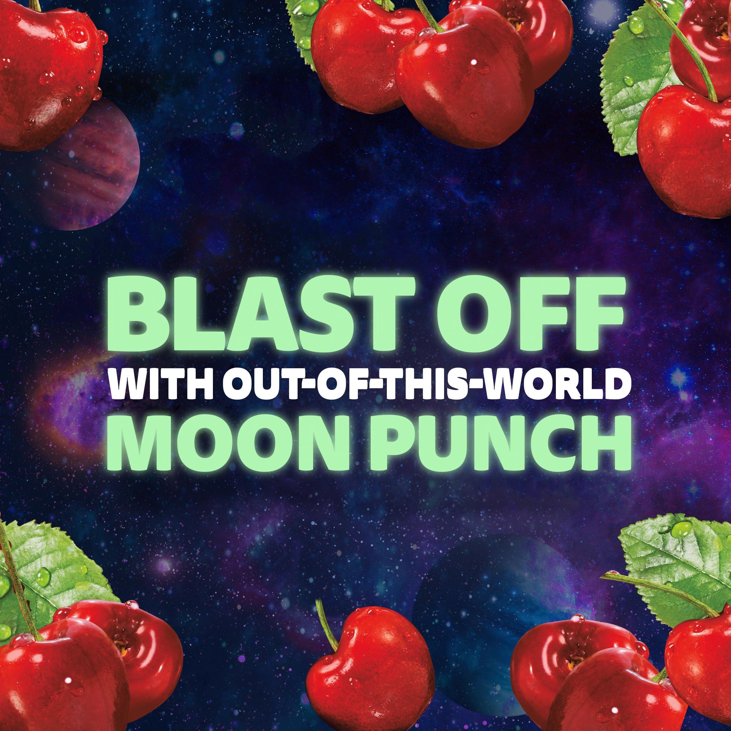 Capri Sun Moon Punch Wild Cherry Flavored Juice Drink Blend from concentrate with other natural flavor 10 ct Box, 6 fl oz Pouches - Image 6