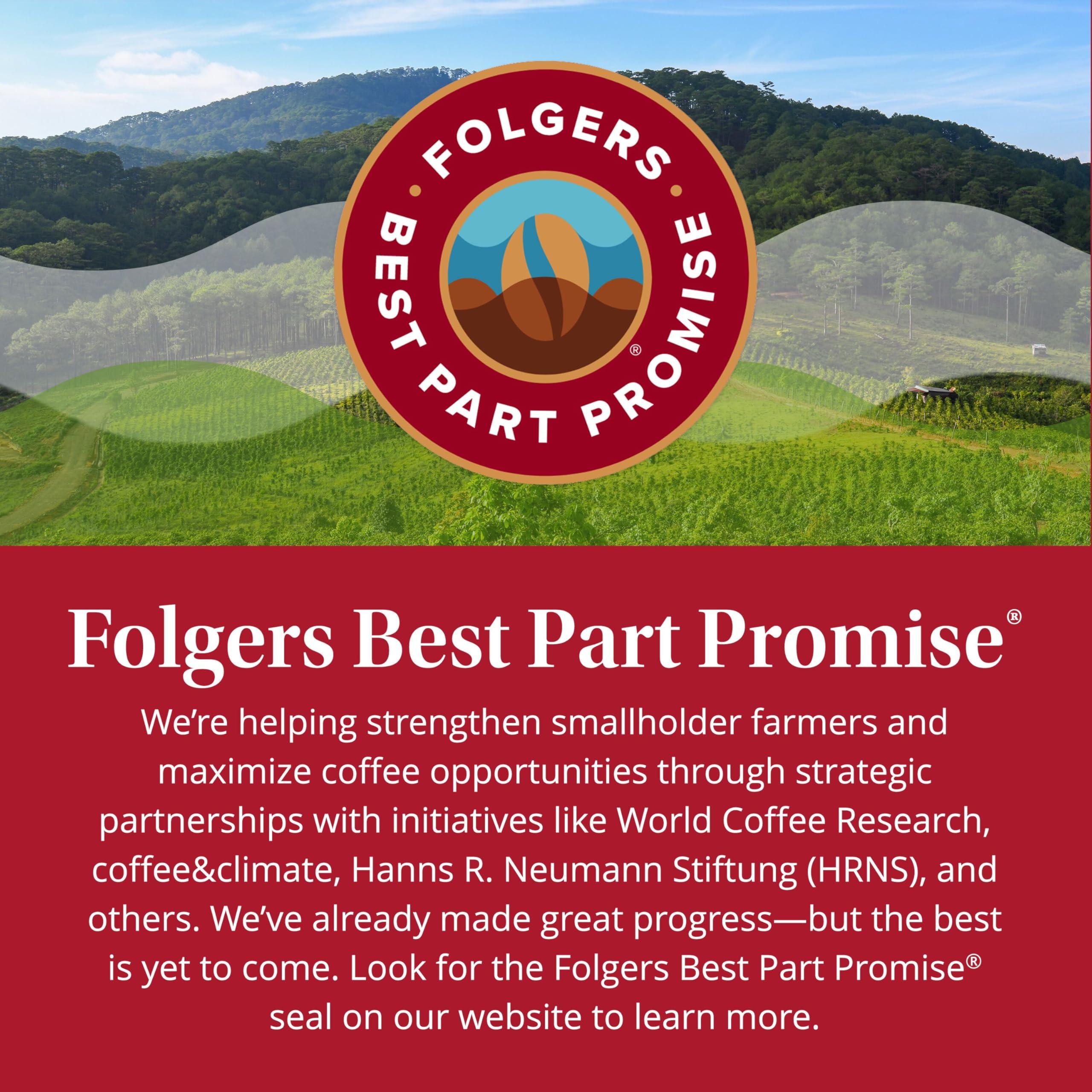 Folgers Classic Roast Medium Roast Coffee, 72 Keurig K-Cup Pods - Image 8