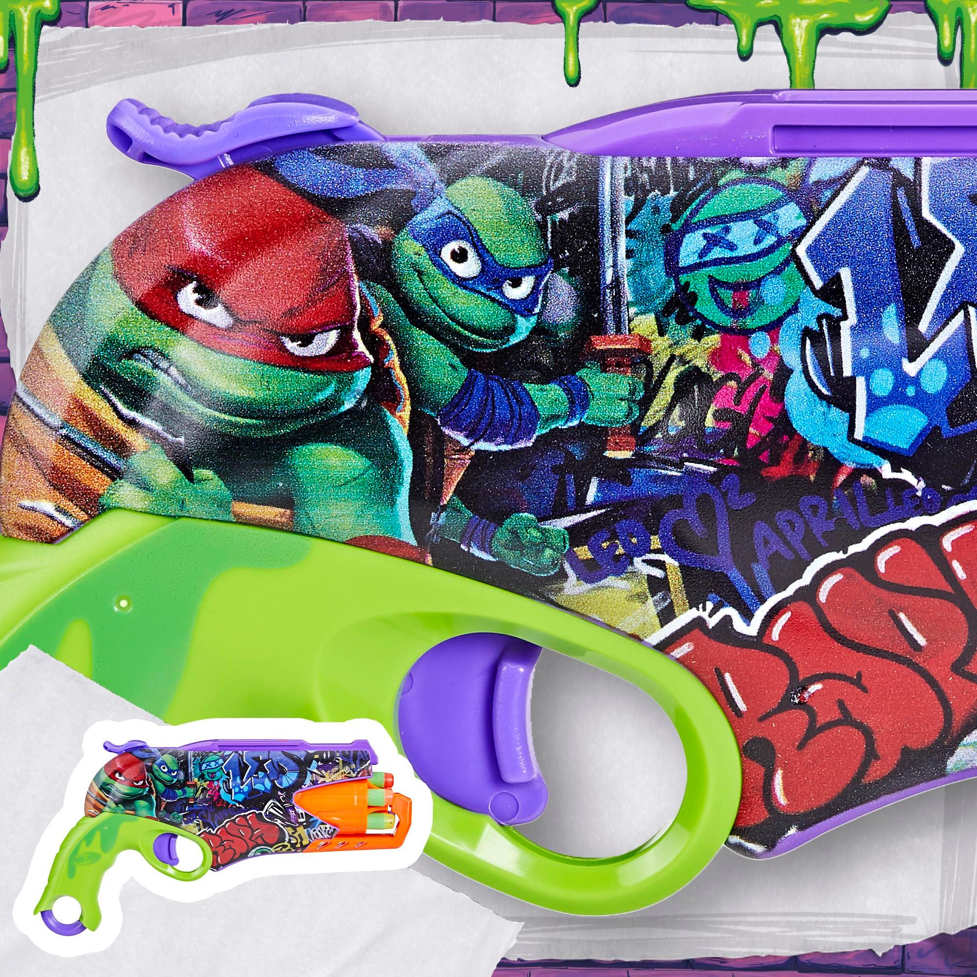 Nerf Teenage Mutant Ninja Turtles Blaster, 10 Elite Darts, Toy Foam Blasters, Ages 8 and Up - Image 4