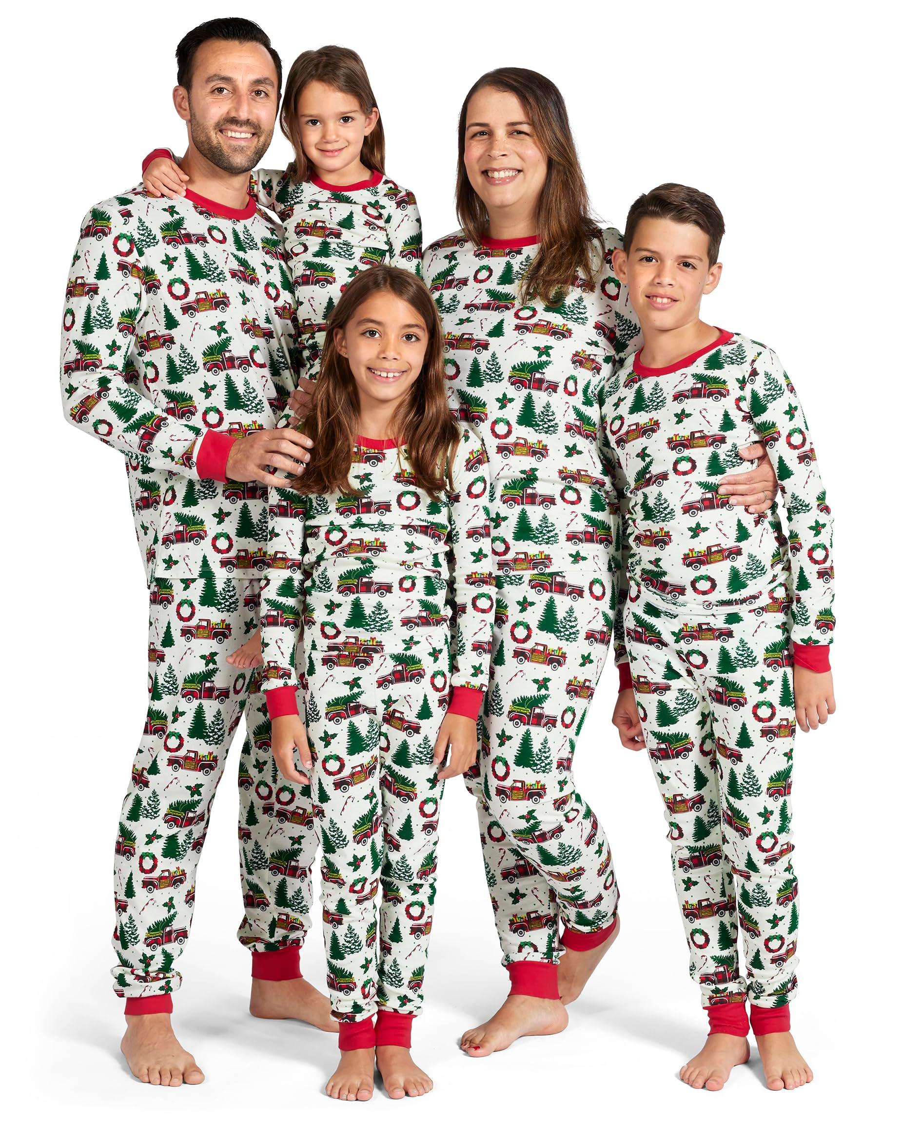 The Children’s Place Family Matching, Christmas and Holiday Pajama Sets, Cotton