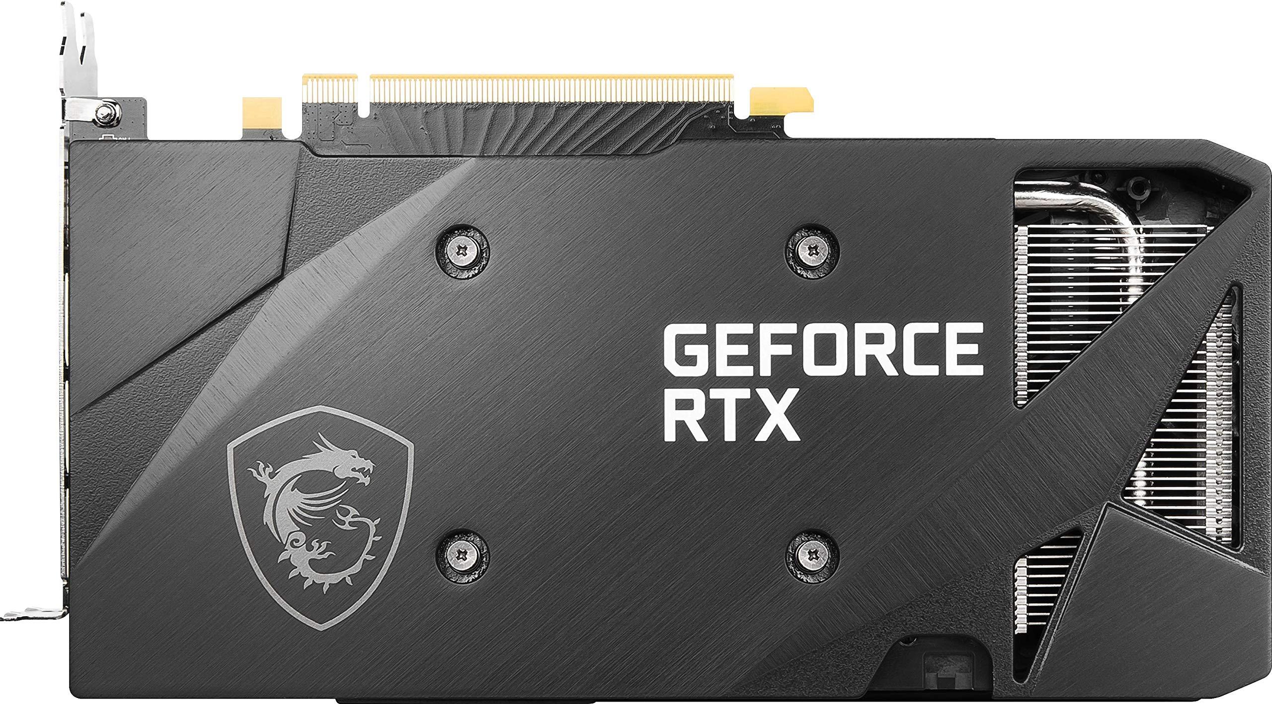MSI GeForce RTX 3060 Ventus 2X 12G OC, Gaming Graphics Card - NVIDIA RTX 3060, 12GB GDDR6 Memory, 192-bit, 15 Gbps - Image 6