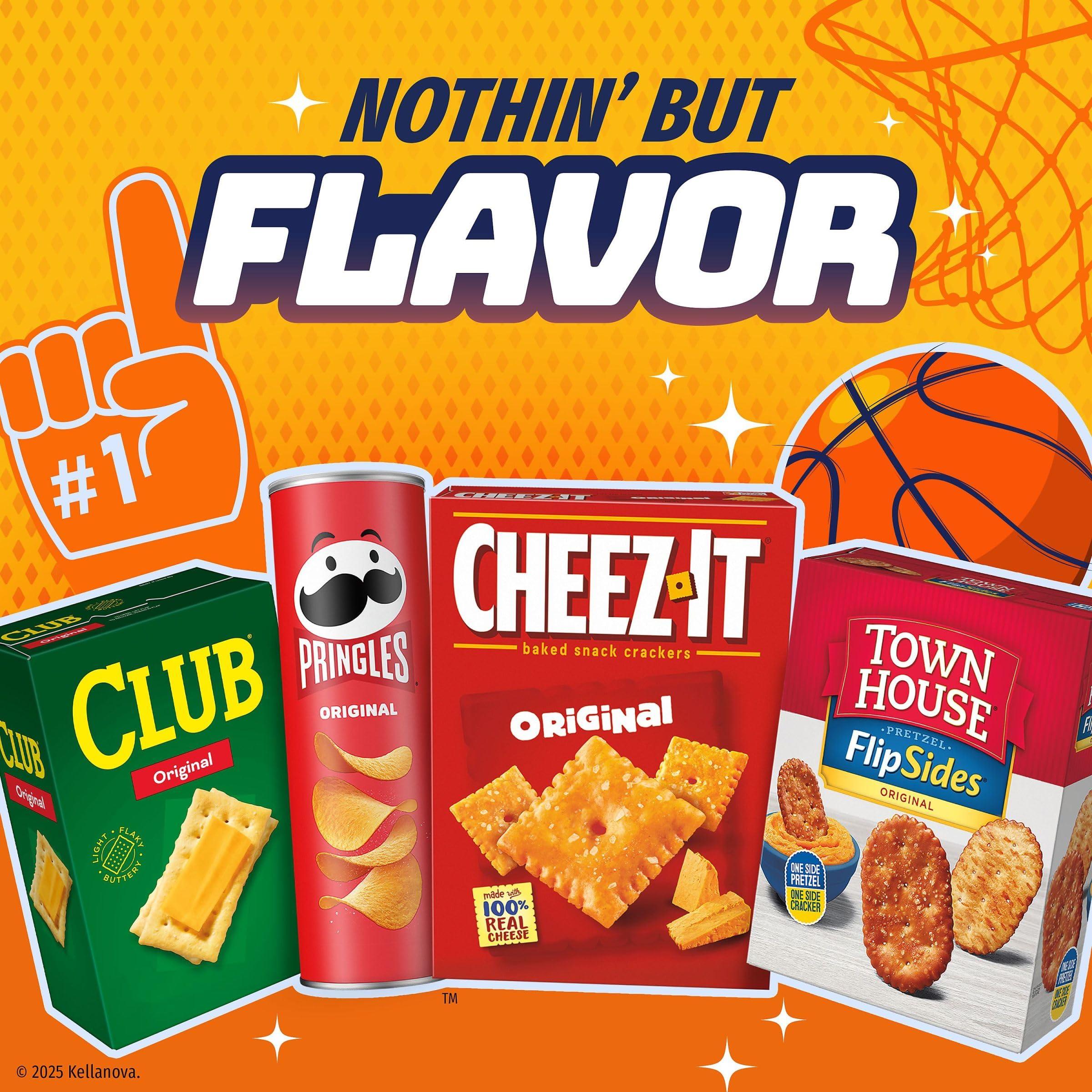 Pringles Potato Crisps Chips, Lunch Snacks, Office and Kids Snacks, Snack Packs, Variety Pack, 12.9oz Box (18 Cups) - Image 4