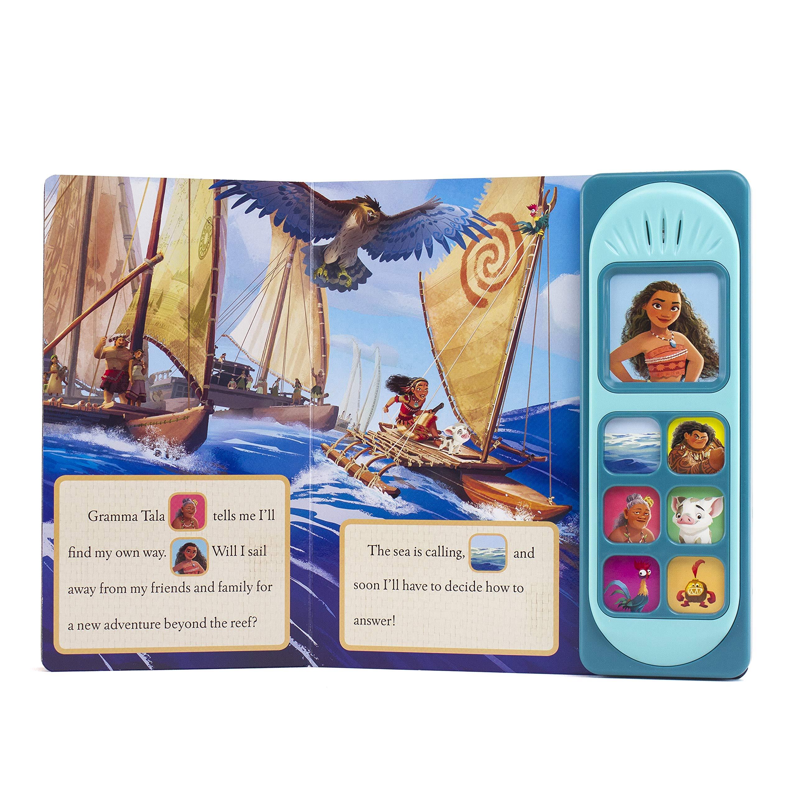 Disney Moana - I Am Moana Little Sound Book - PI Kids (Disney Moana: Play-A-Sound) (Play-A-Song) - Image 4