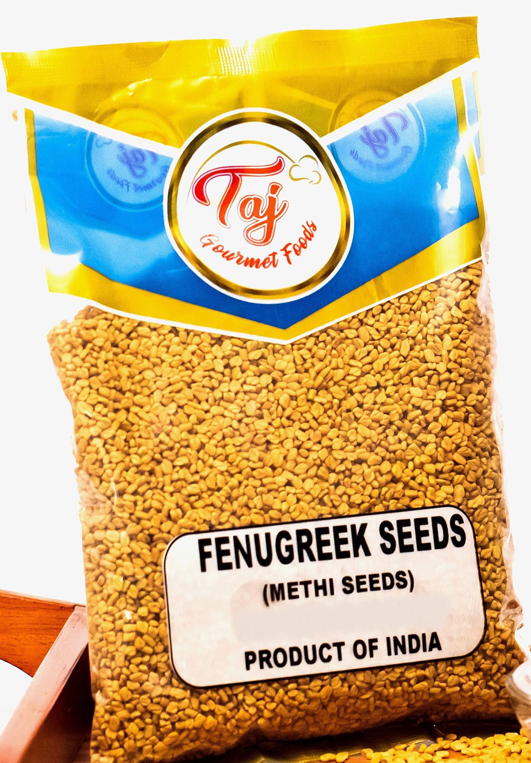 TAJ Premium Indian Methi Seeds, Fenugreek Seeds, Trigonella foenum graecum, (14 Ounce) - Image 2