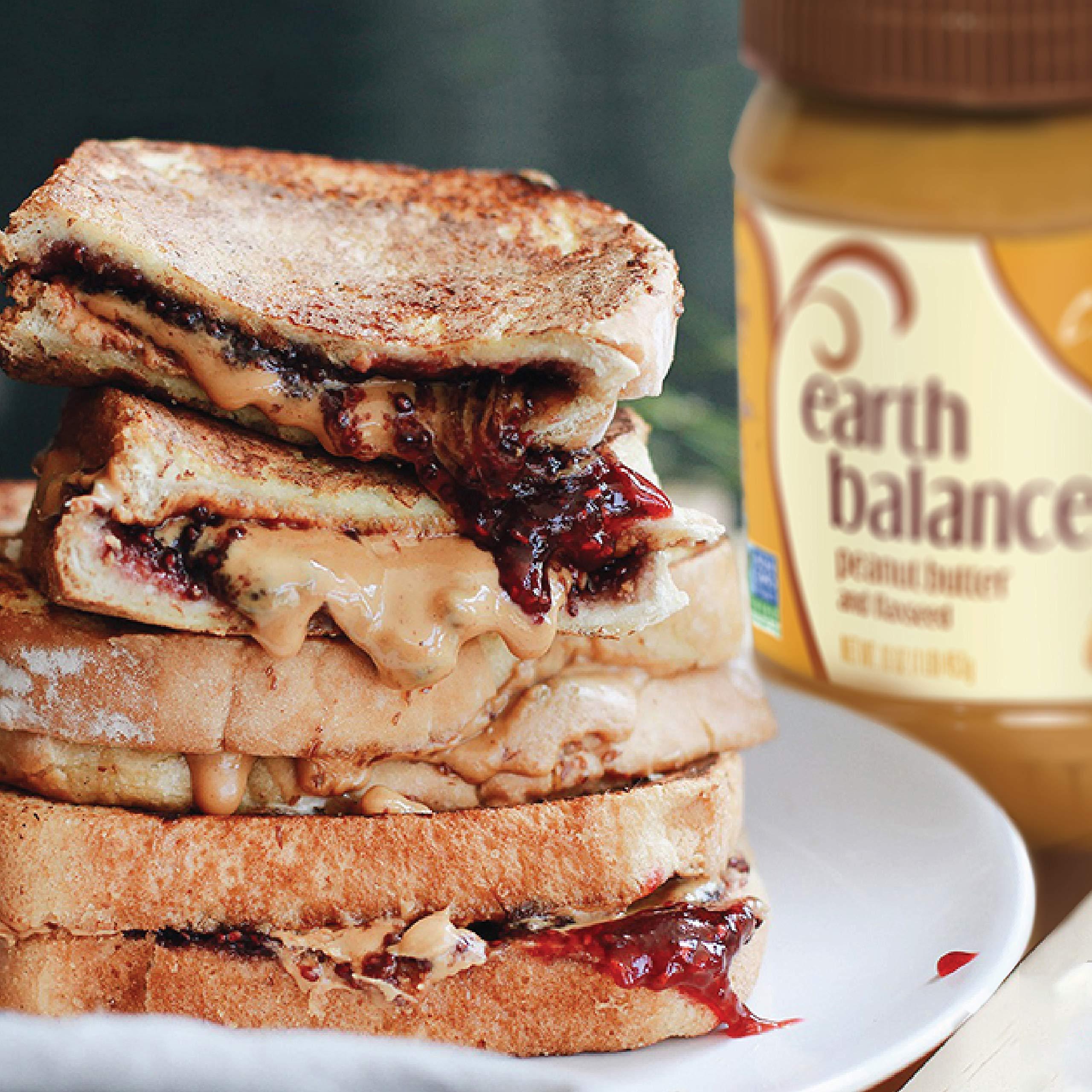 Earth Balance Creamy Peanut Butter and Flaxseed Spread, Vegan and Gluten Free, 16 oz - Image 7