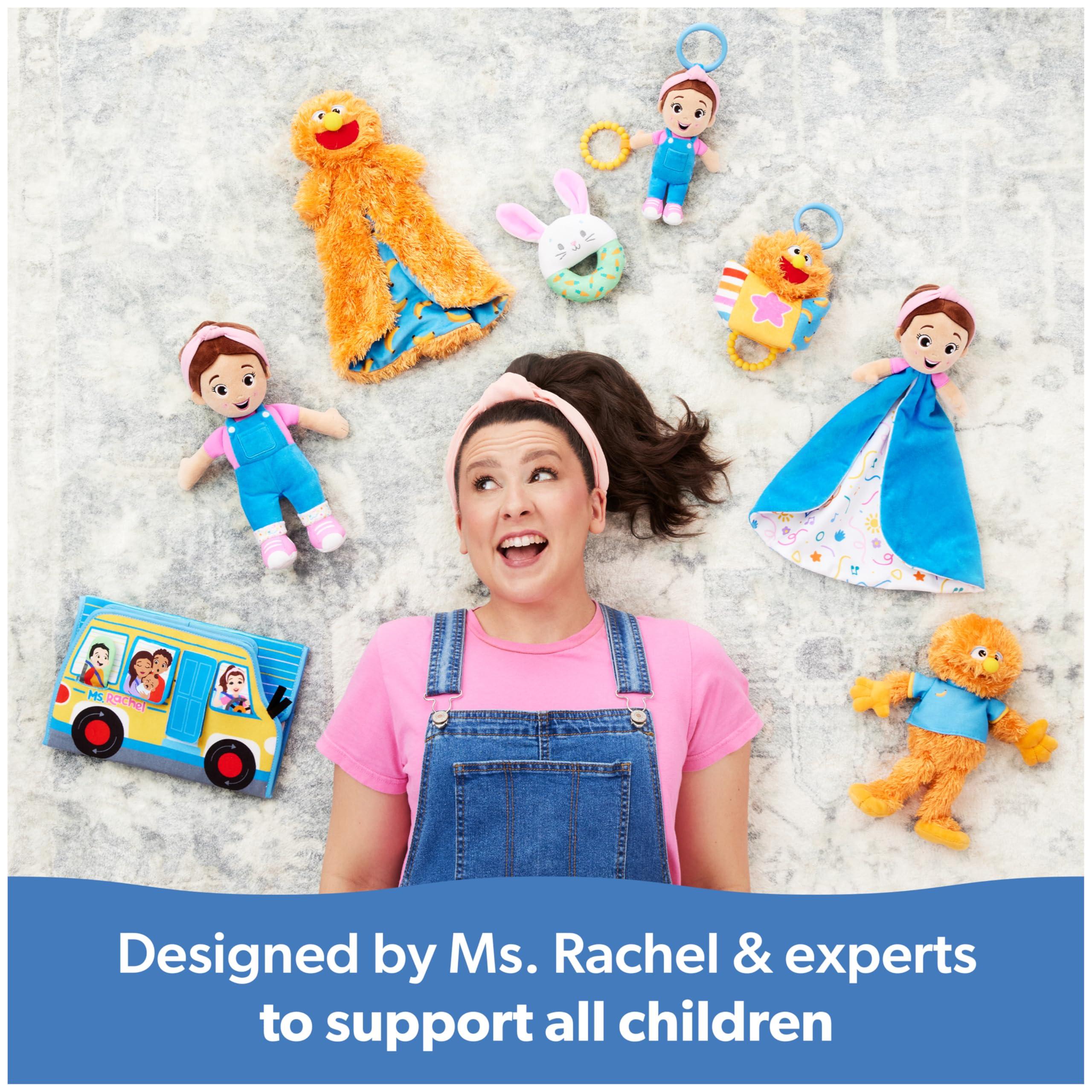 Ms. Rachel Potty Time with Bean, 11” Plush Teddy Bear with Play Toilet & Accessories, Toddler Toys for Girls & Boys for Ages 18 Months to 3+ - Image 9