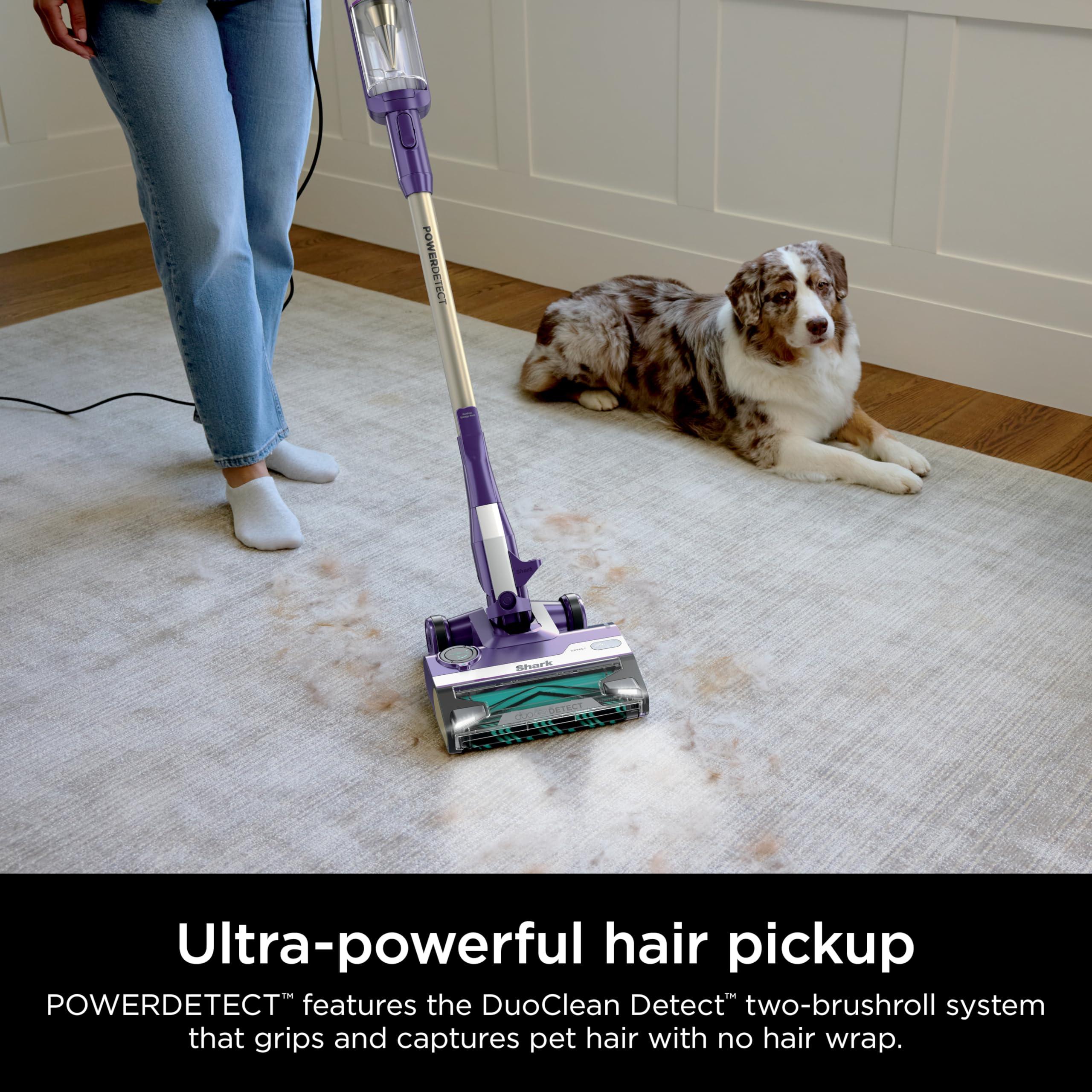 Shark POWERDETECT Ultra-Light Corded Stick Vacuum with DuoClean Technology, Self-Cleaning Brushroll for No Hair Wrap, Anti-Allergen Complete Seal, and Odor Neutralizer Technology, HZ4002 - Image 4