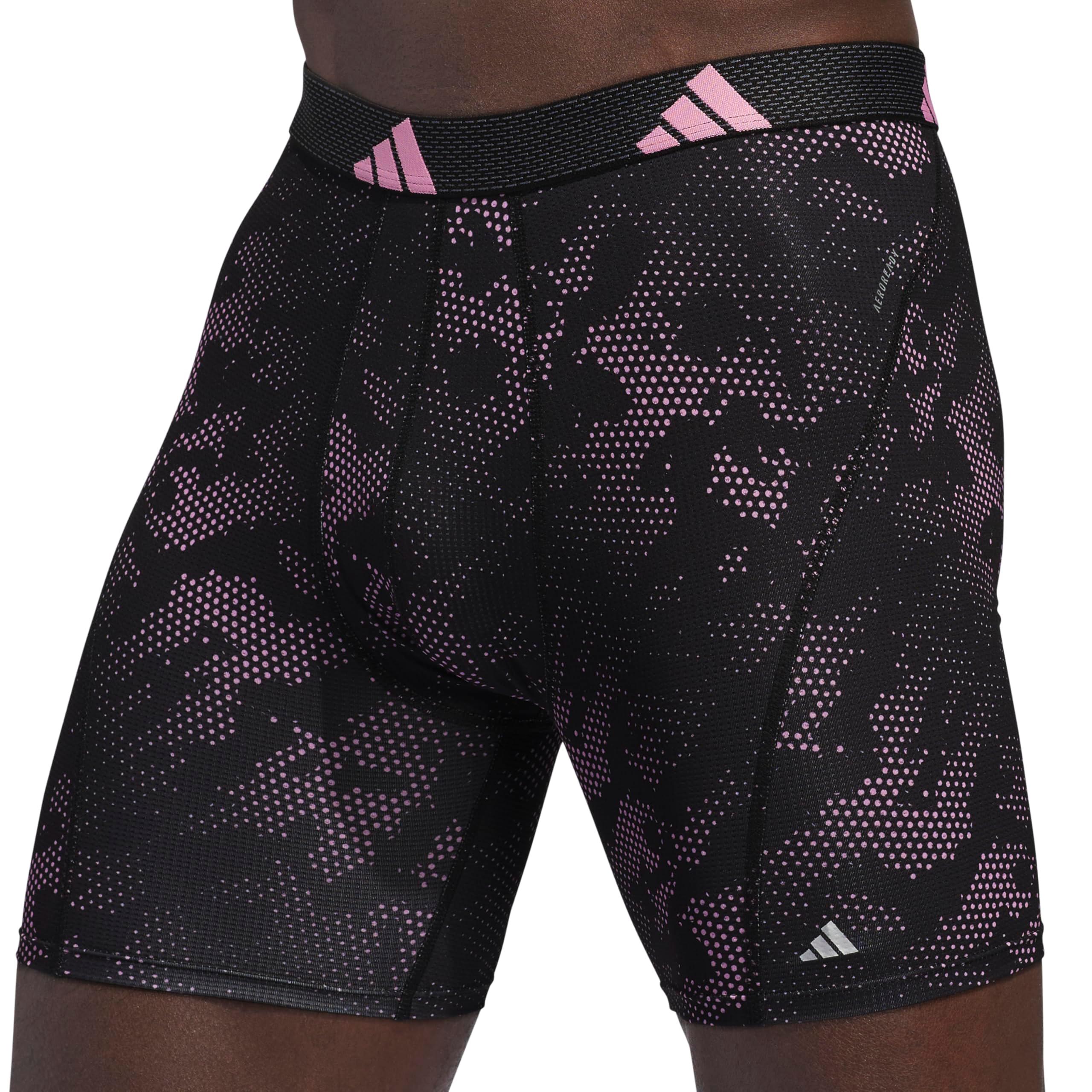 adidas Men's Performance Athletic Mesh Boxer Brief Underwear 3-Pack, Moisture Wicking, Sport Comfort - Image 3