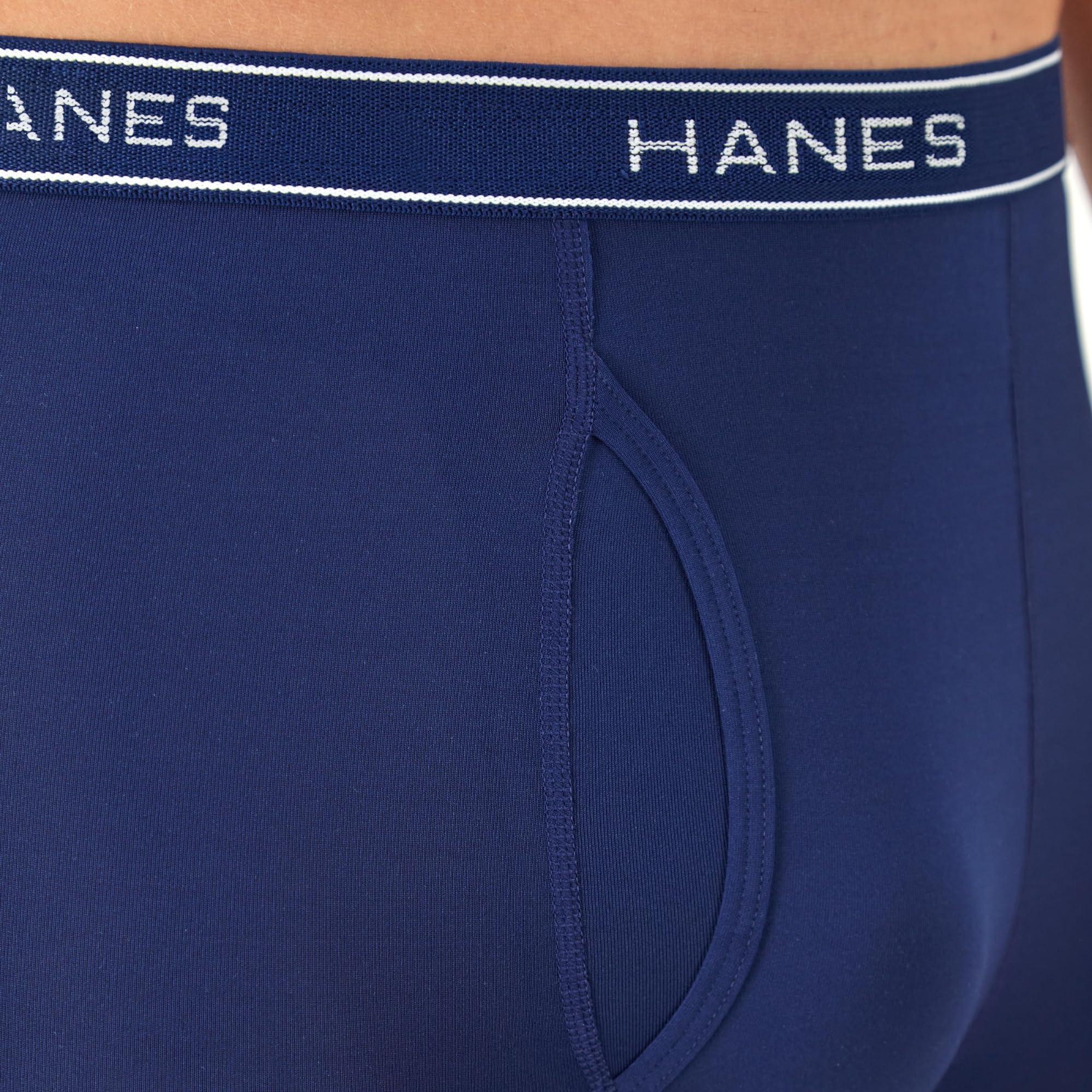 Hanes Men's Value Performance Stretch Boxer Brief Underwear, Moisture-Wicking, 6-Pack - Image 5