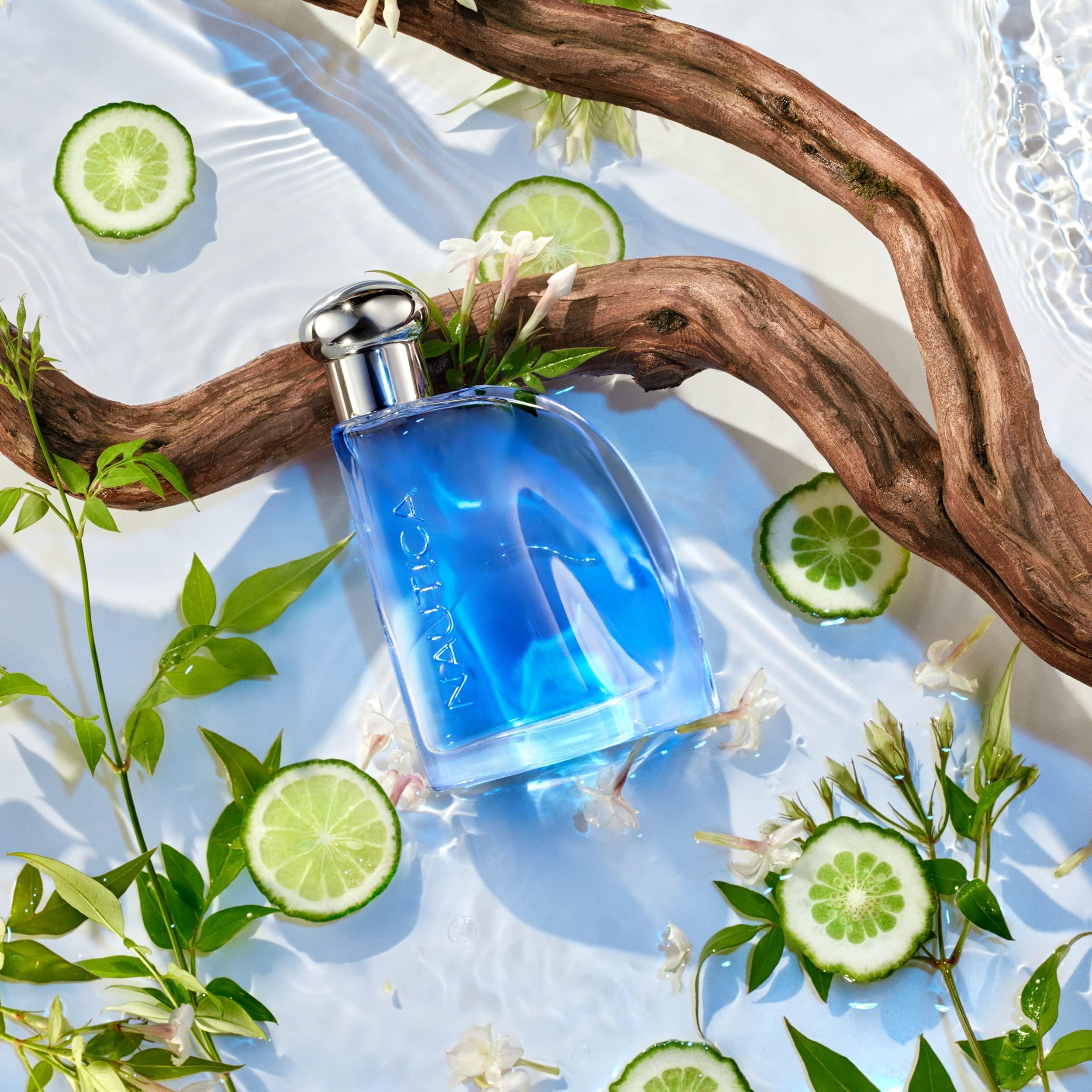 Nautica Blue Eau de Toilette 3.4 fl oz (Pack of 1), Notes of Basil, Jasmine, and Cedarwood, Men's Fragrance, Long Lasting, Everyday Fragrance, Travel Size - Image 4