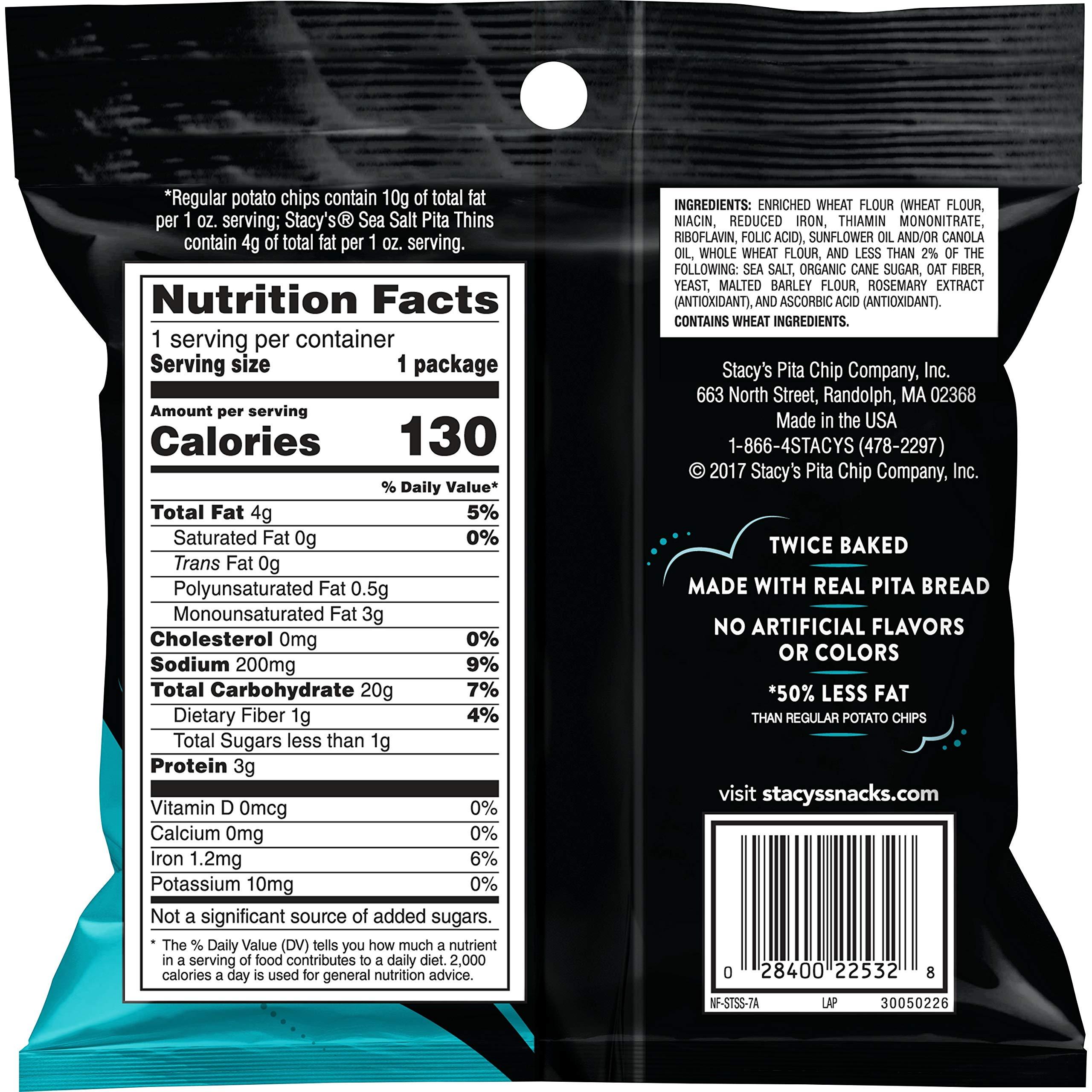 Stacy's Flavored Pita Chips, 1 Ounce (Pack of 24) - Image 2