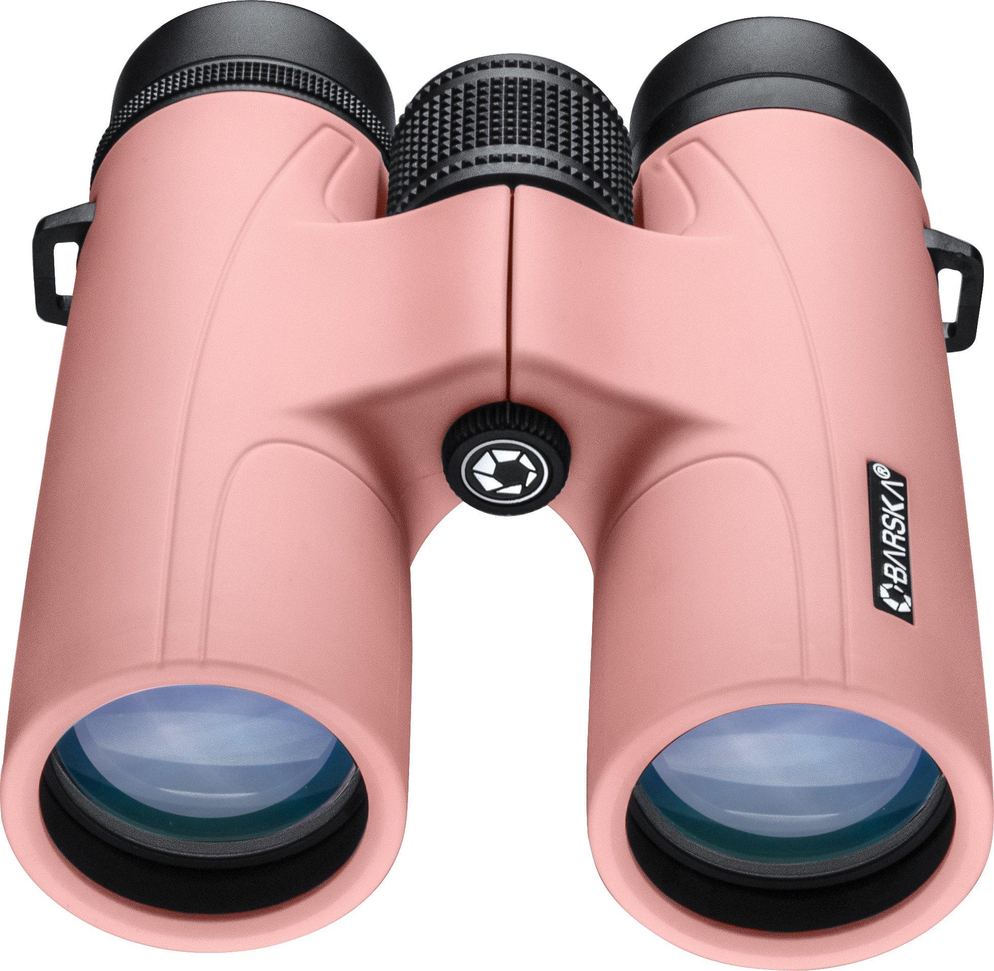 Barska Crush 10x42 Shockproof Lightweight Colorful Binoculars Fully-Multi Coated for Hunting, Hiking, Concerts, Sports with Carrying Case & Neck Strap - Image 2