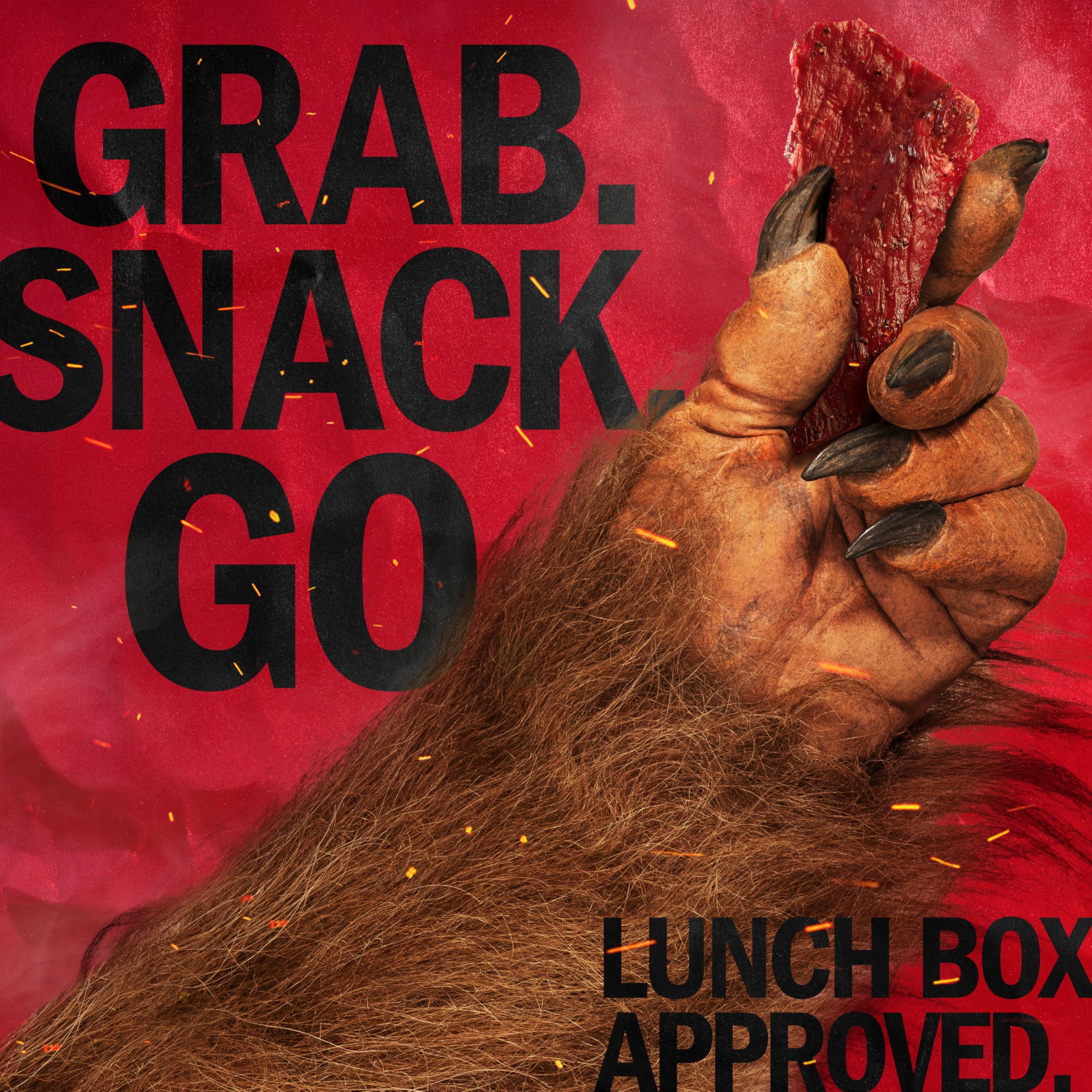 Jack Link's Beef Jerky, Original, Multipack Bags - Flavorful Meat Snacks for Lunches, Ready to Eat Protein Snacks, Individual Packs - 7g of Protein, Made with 100% Beef - 0.625 oz (Pack of 20) - Image 7