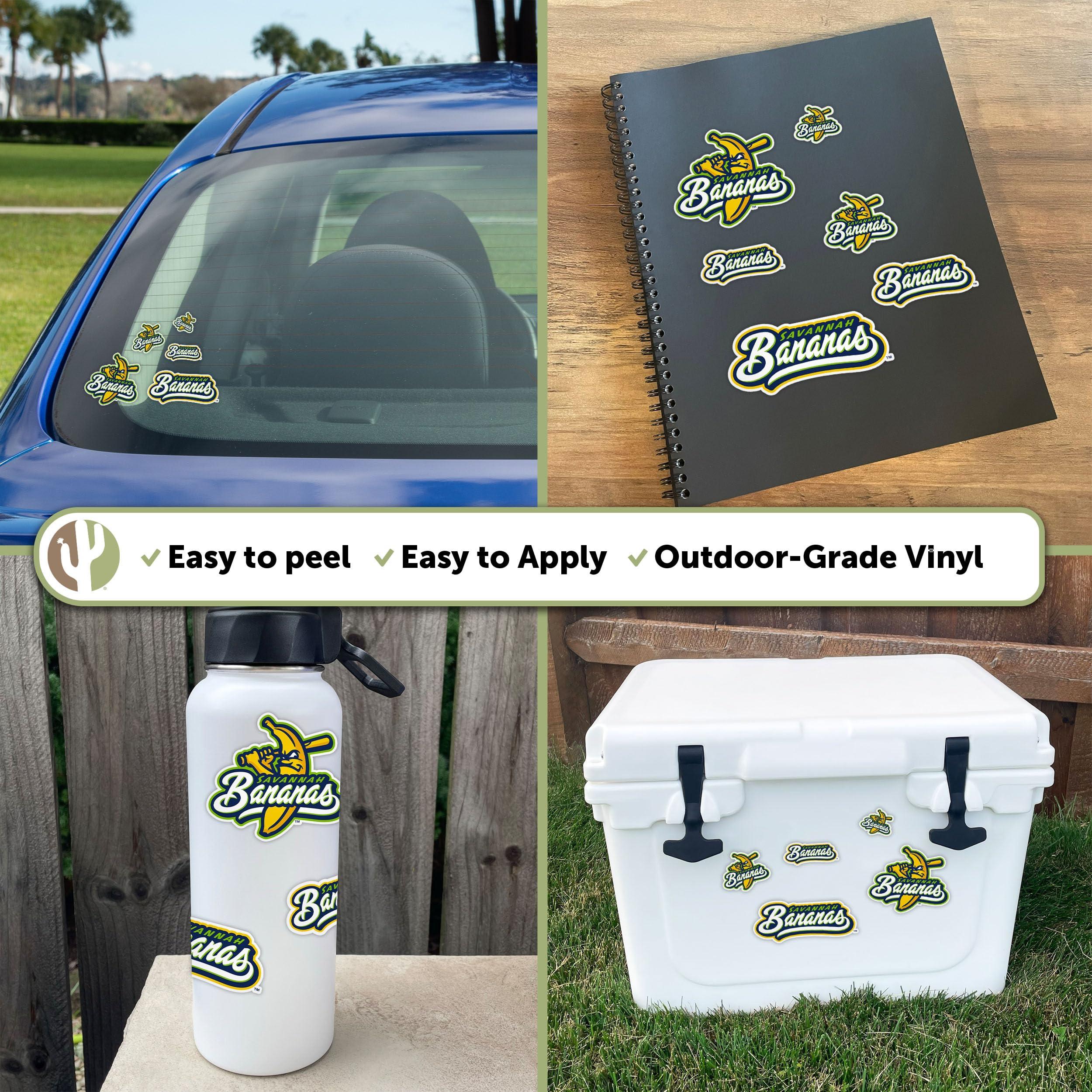 Desert Cactus Savannah Bananas Sticker Decal Vinyl Baseball Laptop Water Bottle Car Scrapbook (Type 1-2) - Image 5