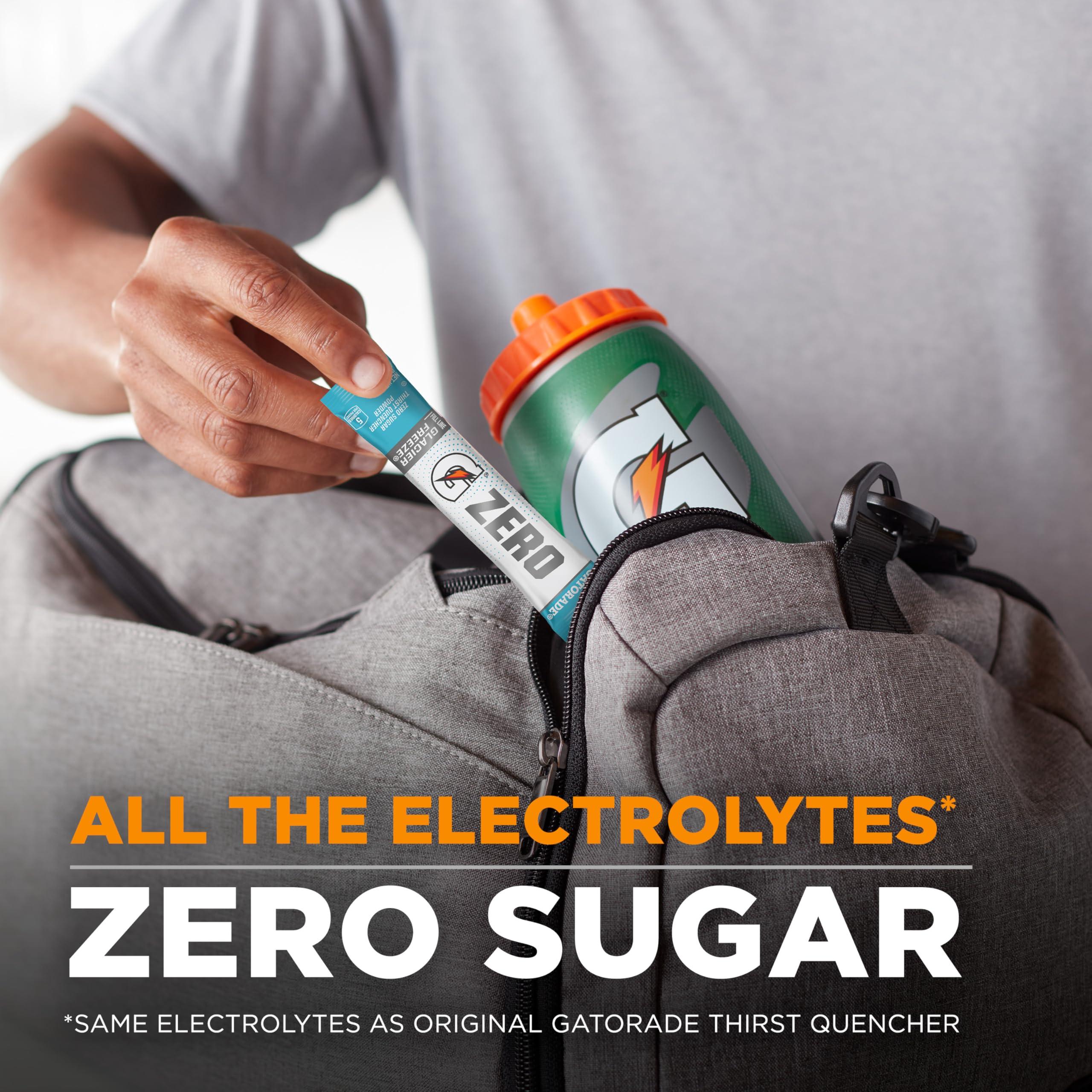 Gatorade G Zero Powder, Glacier Cherry , 10 Count (Pack of 12) - Image 6