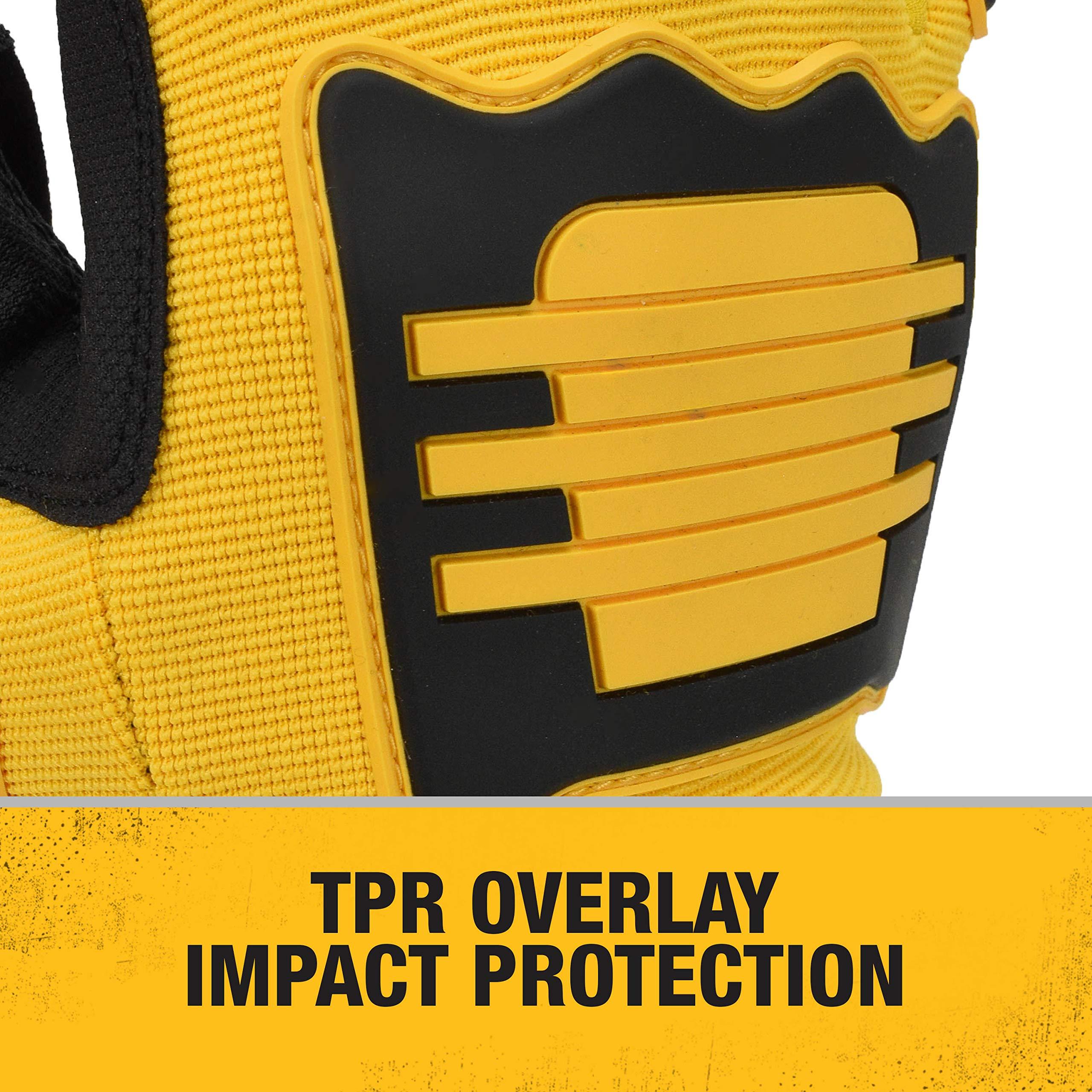 DEWALT DPG781 - Performance Mechanic Work Glove with TPR Impact Protection and Anti-Slip Grip - Large (1 Pair) - Image 3