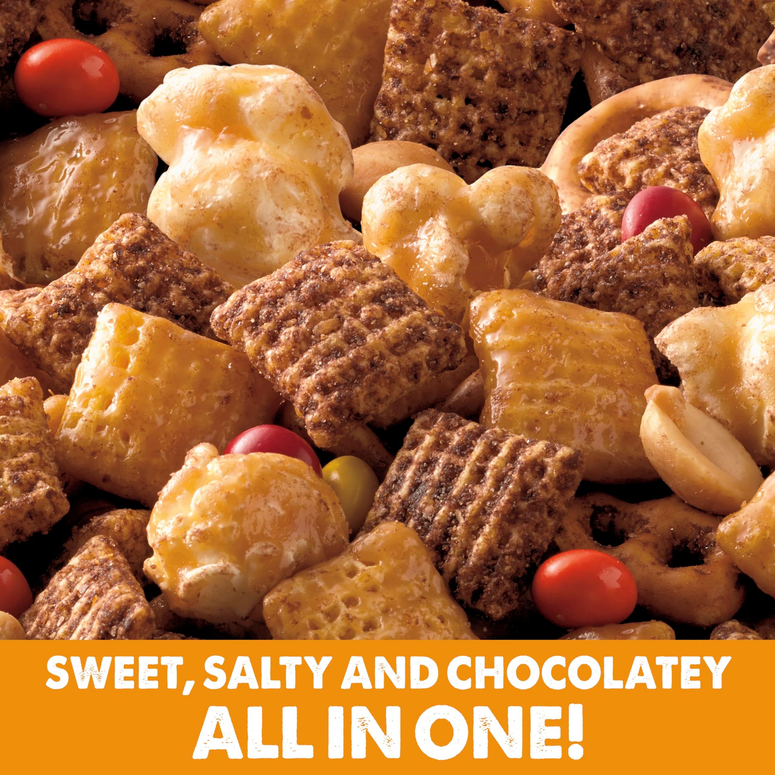 Chex Mix Turtle Indulgent Snack Mix, Snacks, Family Size, 13.5 oz Bag - Image 7